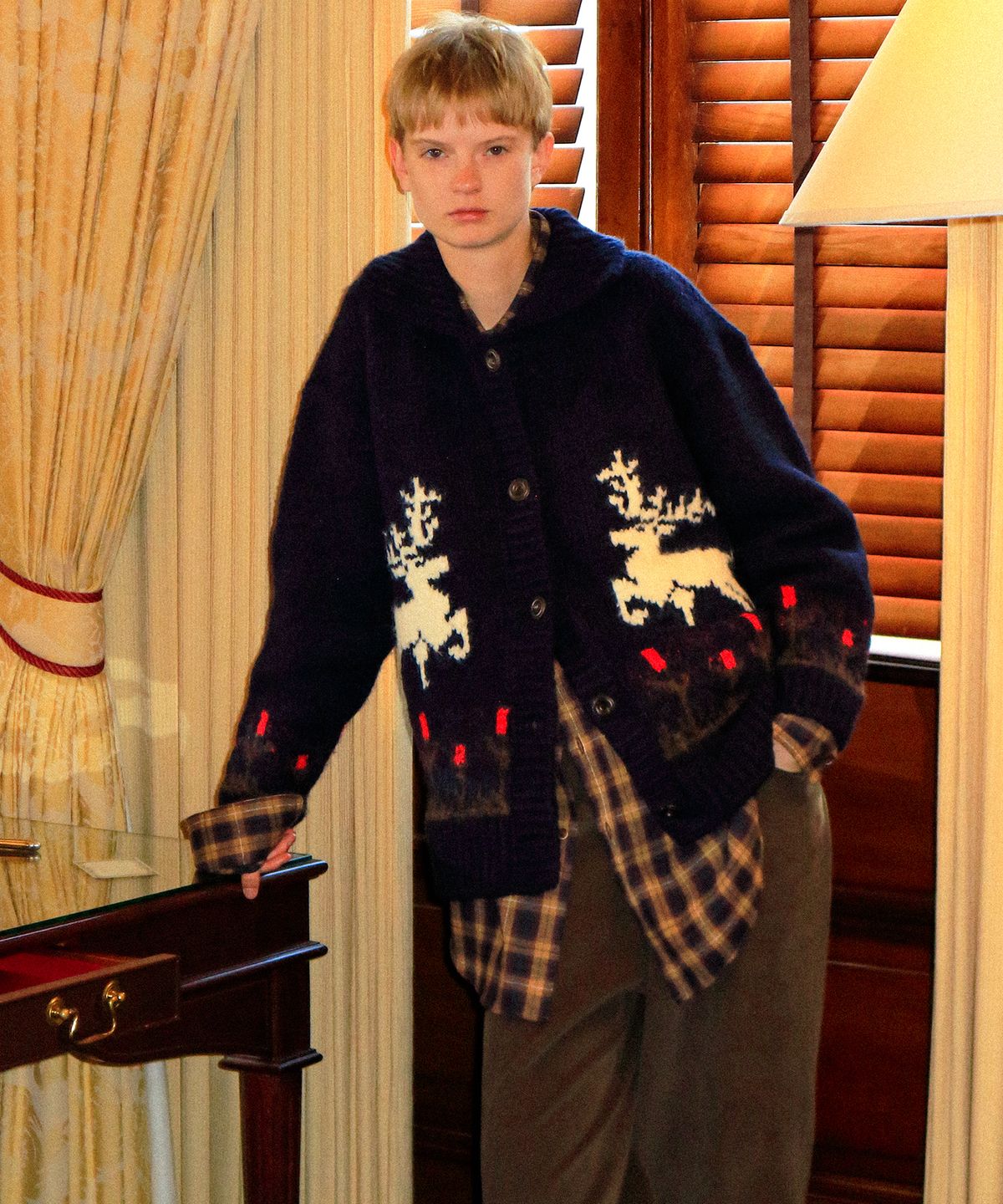 하케쉬(HACKESCH) Merry Cardigan_Navy