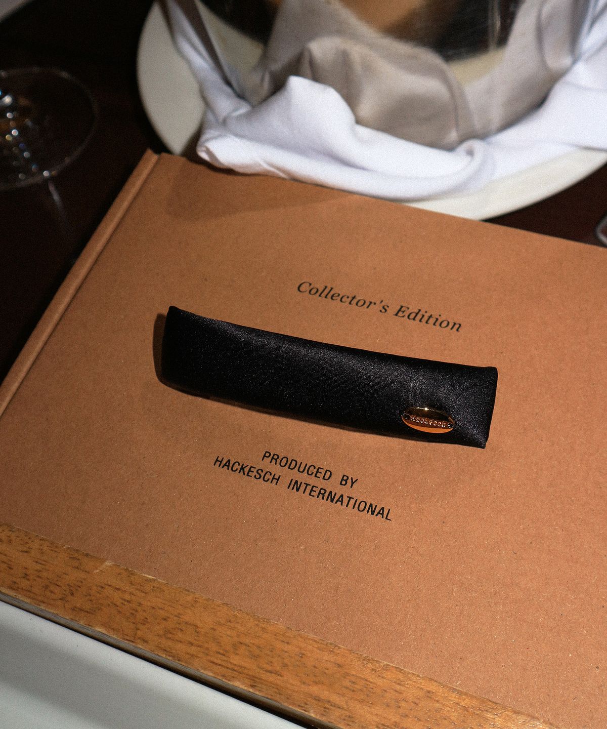 하케쉬(HACKESCH) Tonka Hairpin_Silk Black