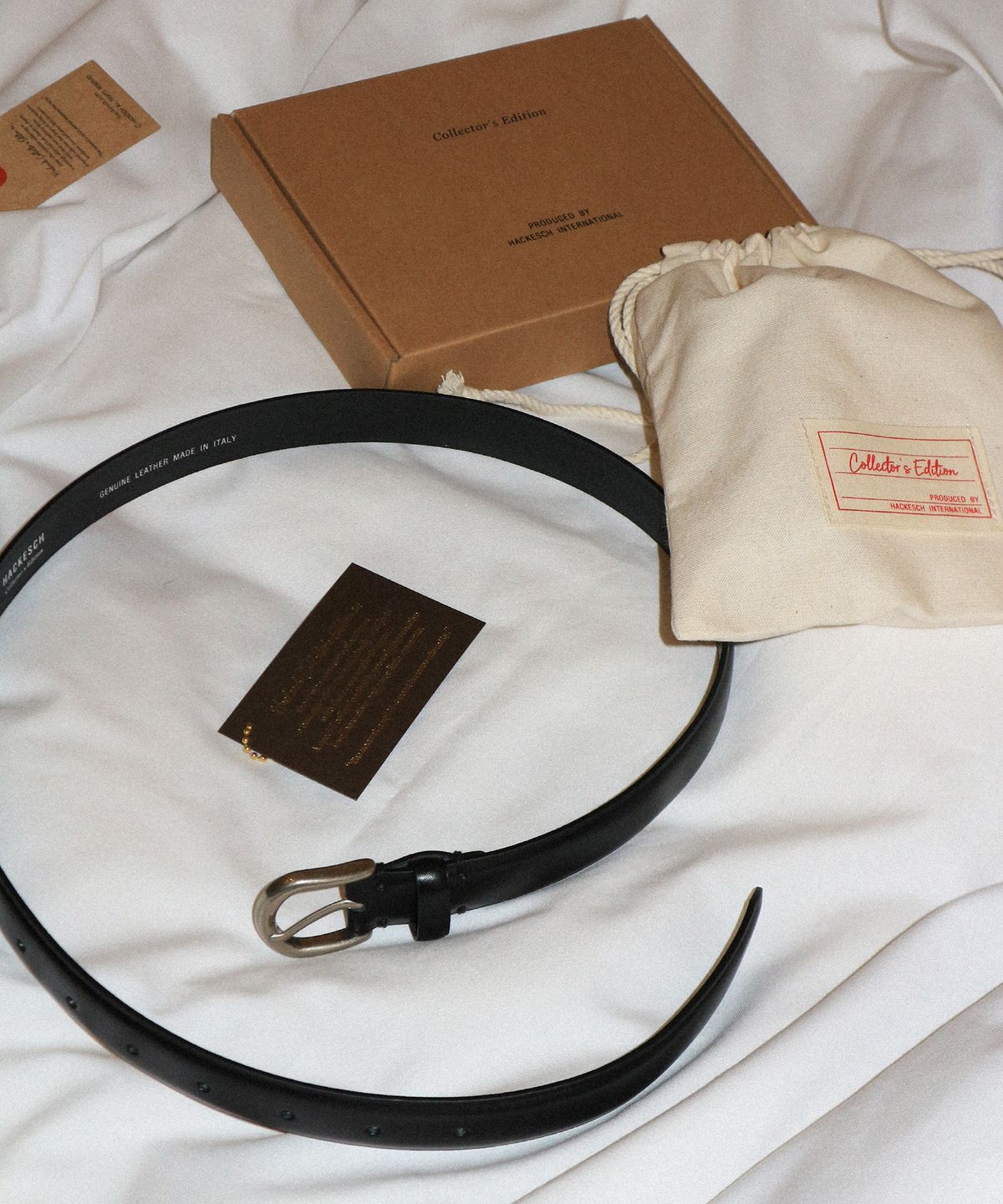하케쉬(HACKESCH) Classic Leather Belt_3 Color