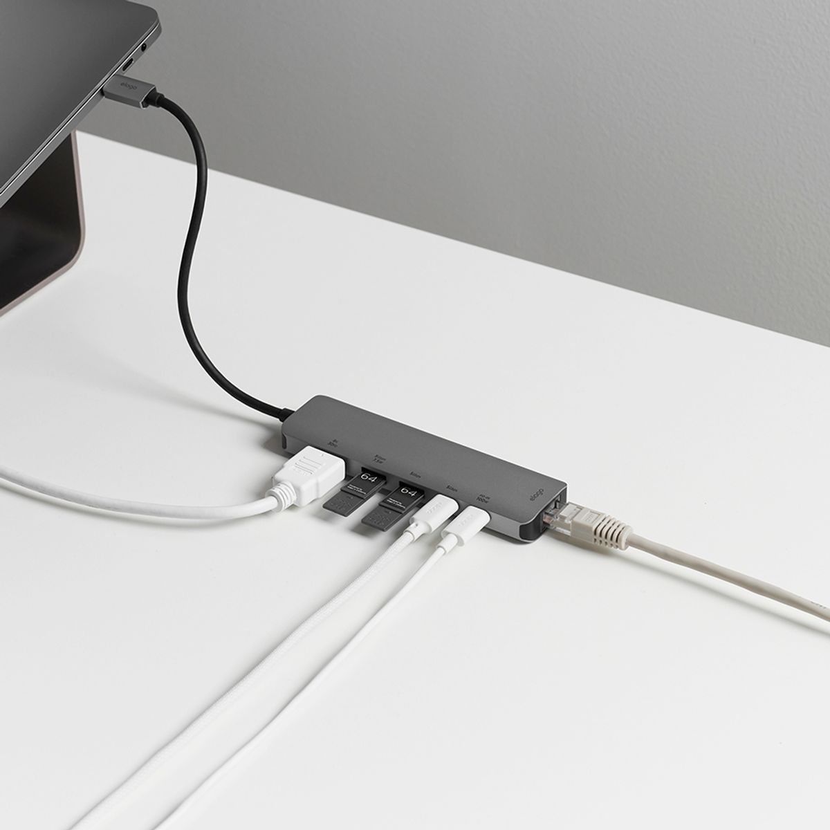 엘라고(ELAGO) 6in1 USB-C타입 HDMI 8K 멀티 허브 어댑터