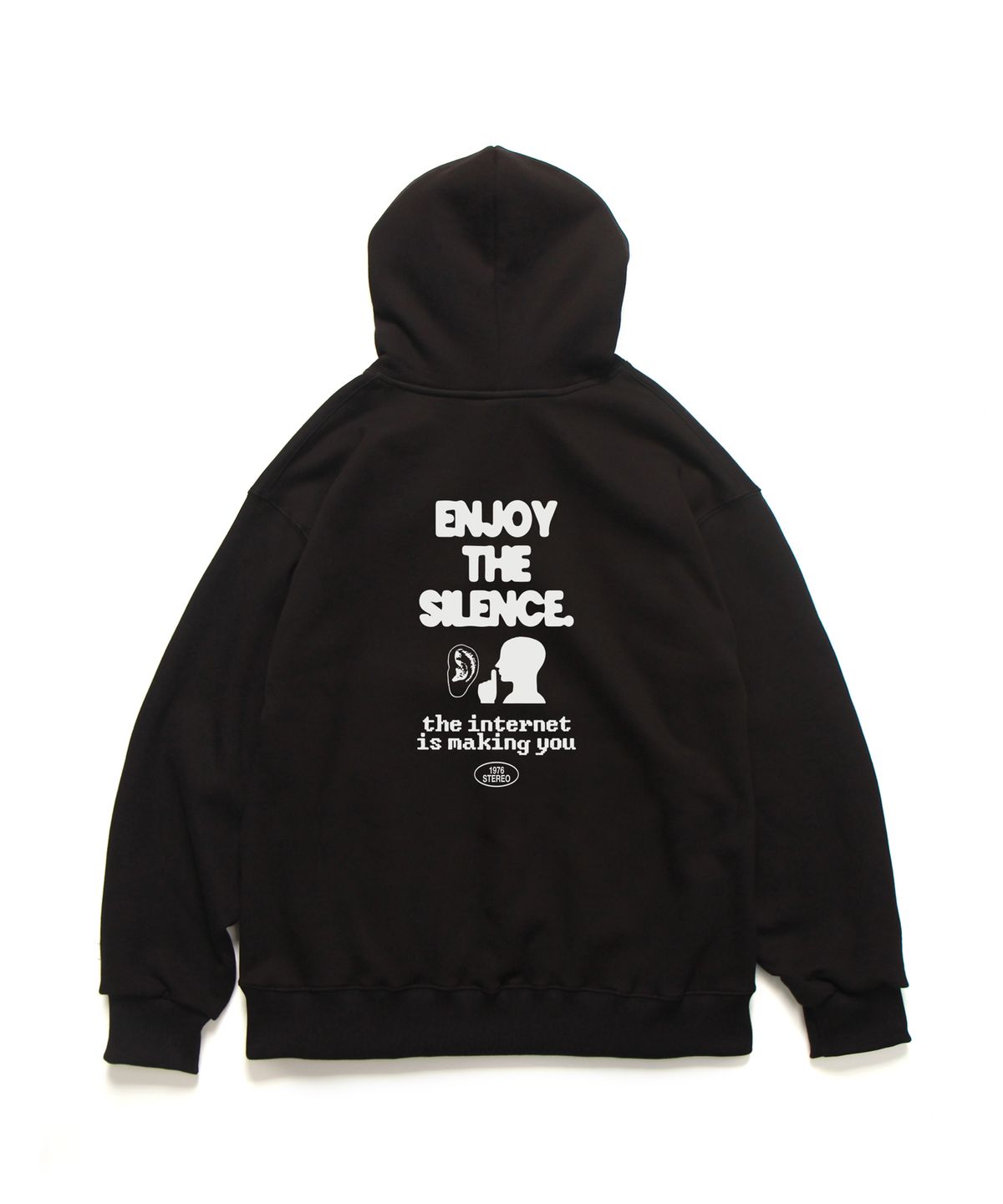 앱놀머씽(ABNORMALTHING) 사일런스 후드 그레이 (SILENCE HOOD GREY)