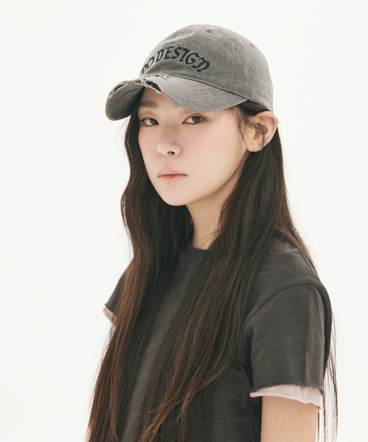 칠사(CHILLSA) Rebel Ball Cap_Pigment Gray