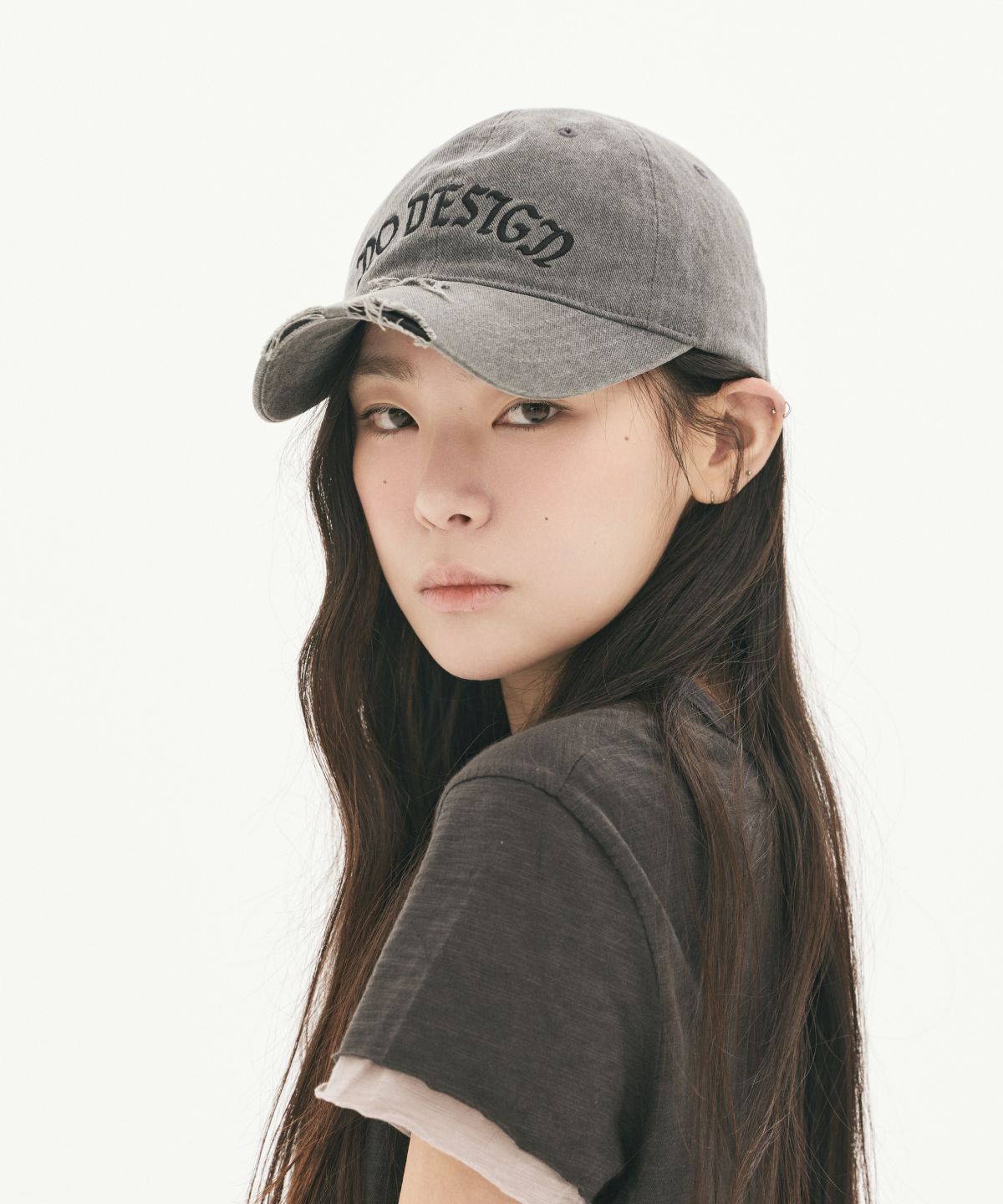 칠사(CHILLSA) Rebel Ball Cap_Pigment Gray