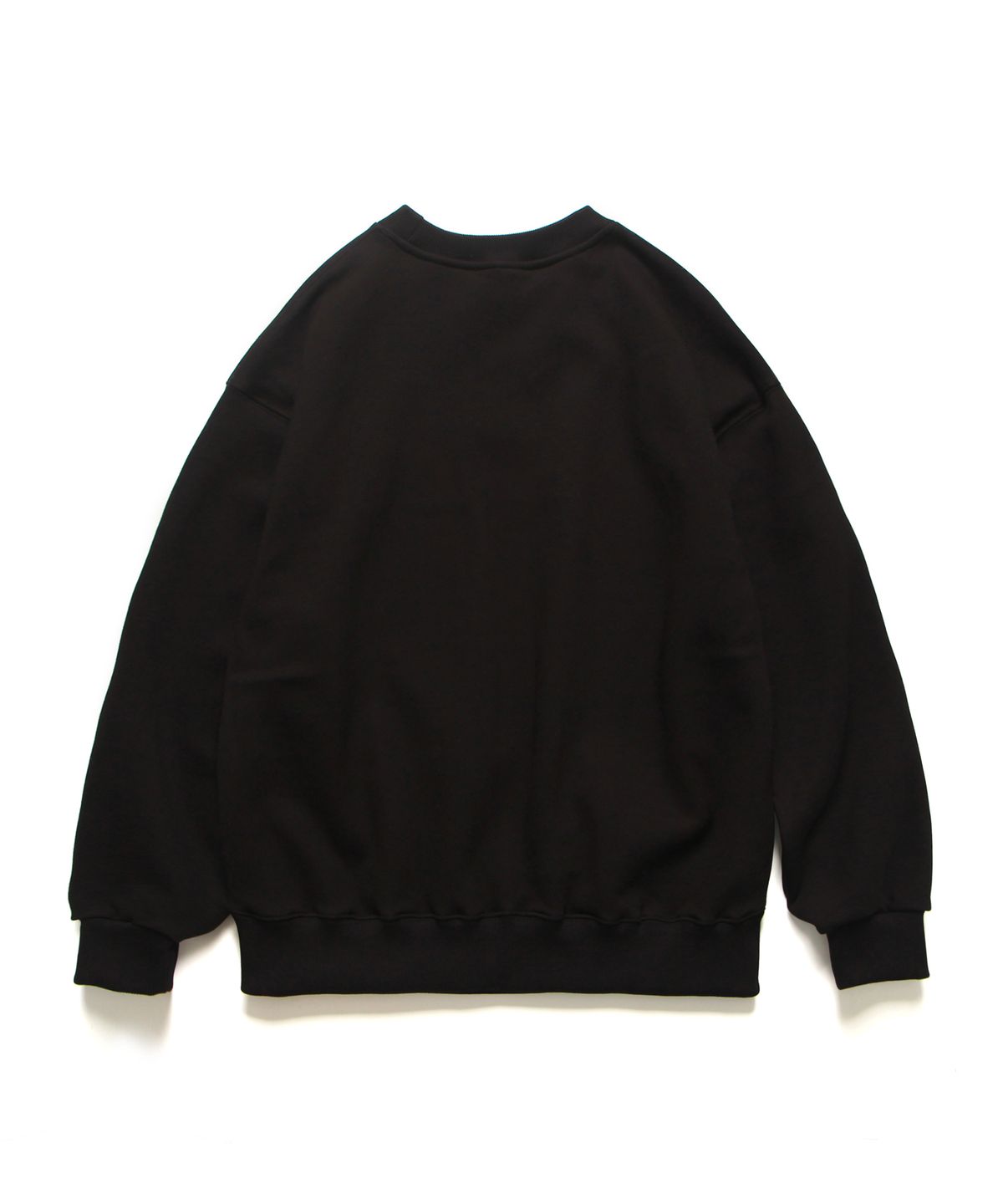 앱놀머씽(ABNORMALTHING) RS 베이직 미니 크루넥 블랙 (RS BASIC MINI CREWNECK BLACK)