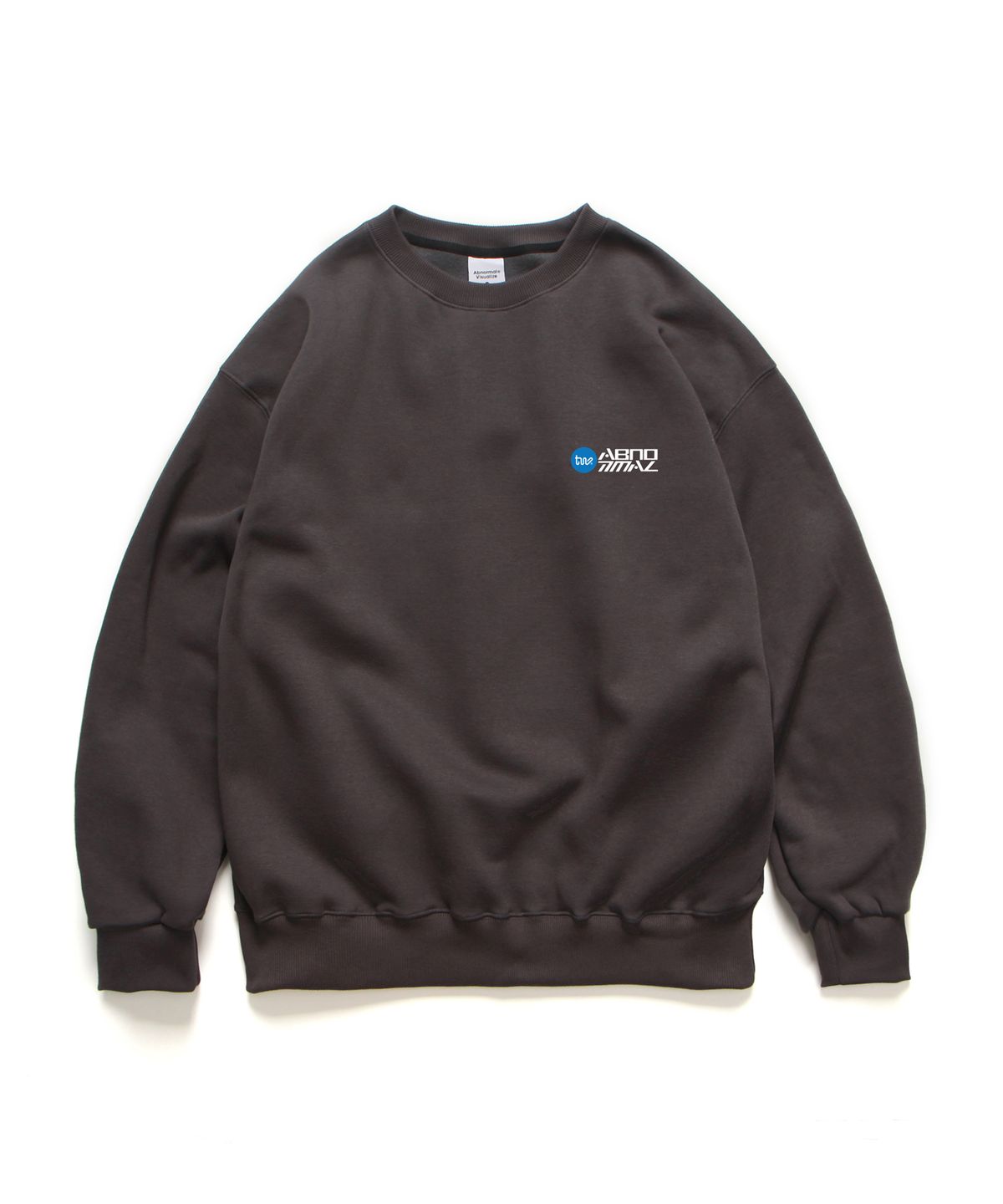 앱놀머씽(ABNORMALTHING) RS 베이직 미니 크루넥 블랙 (RS BASIC MINI CREWNECK BLACK)
