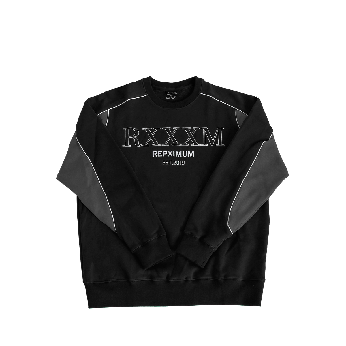 렙시멈(REPXIMUM) RXXXM 파이핑라인 헤비코튼 맨투맨 (3Colors)
