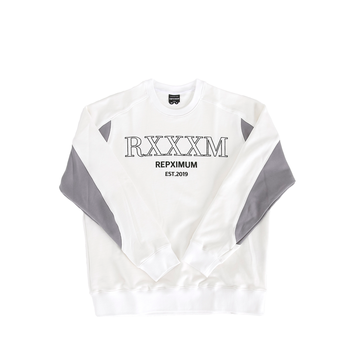 렙시멈(REPXIMUM) RXXXM 파이핑라인 헤비코튼 맨투맨 (3Colors)