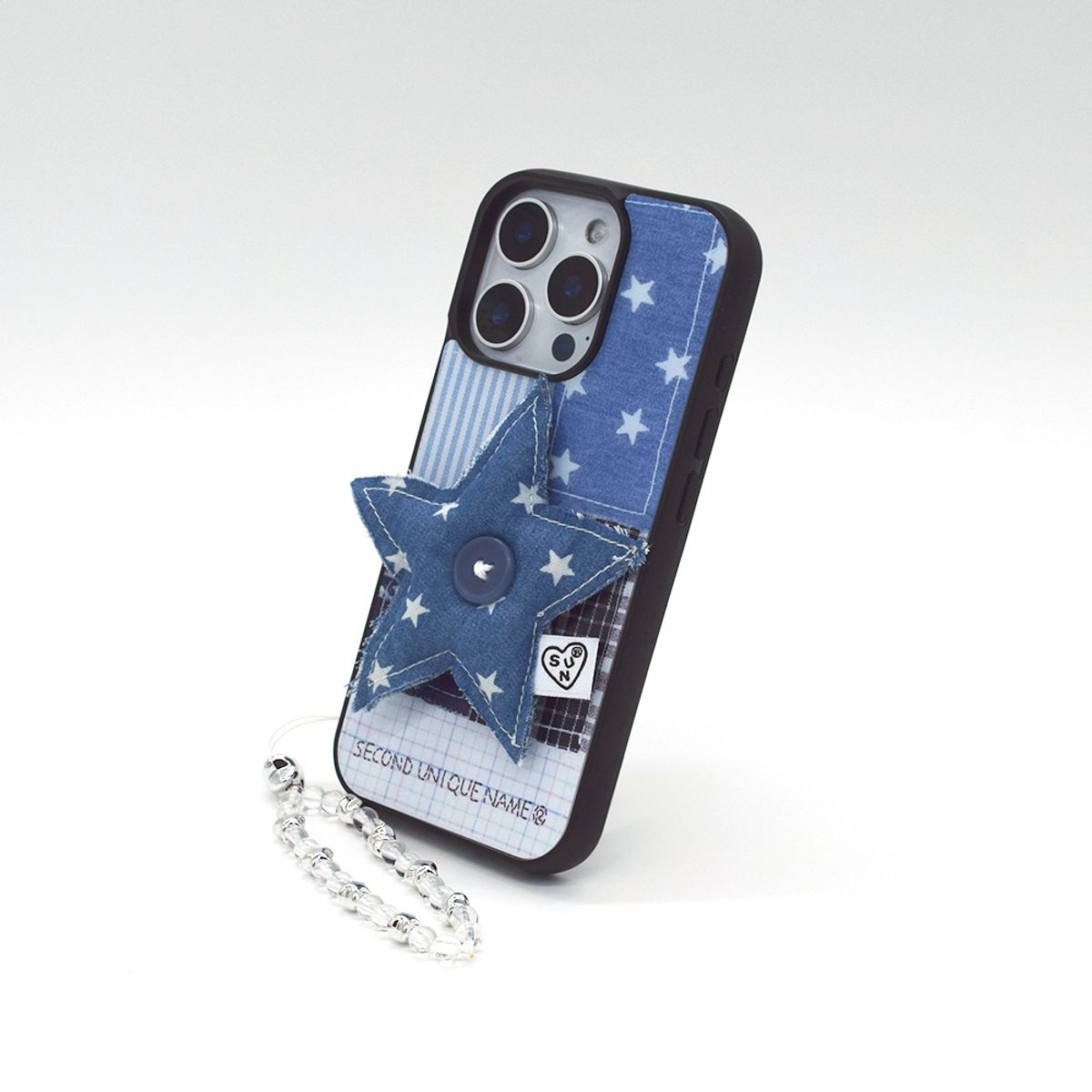 세컨드유니크네임(SECOND UNIQUE NAME) SUN CASE STAR PATCH BLUE
