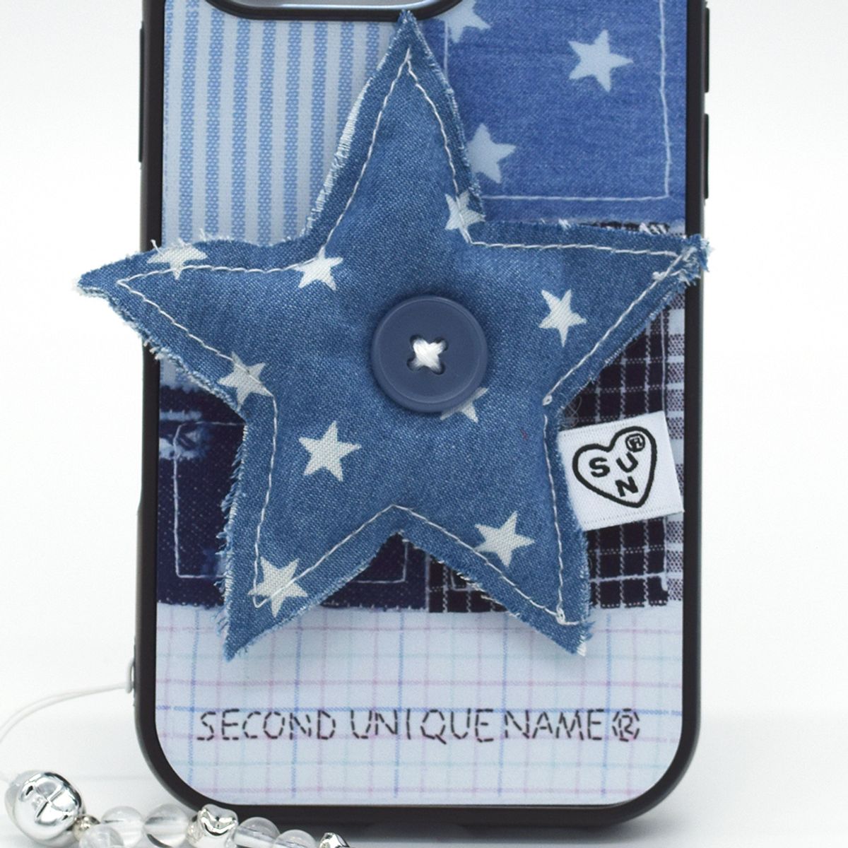 세컨드유니크네임(SECOND UNIQUE NAME) SUN CASE STAR PATCH BLUE