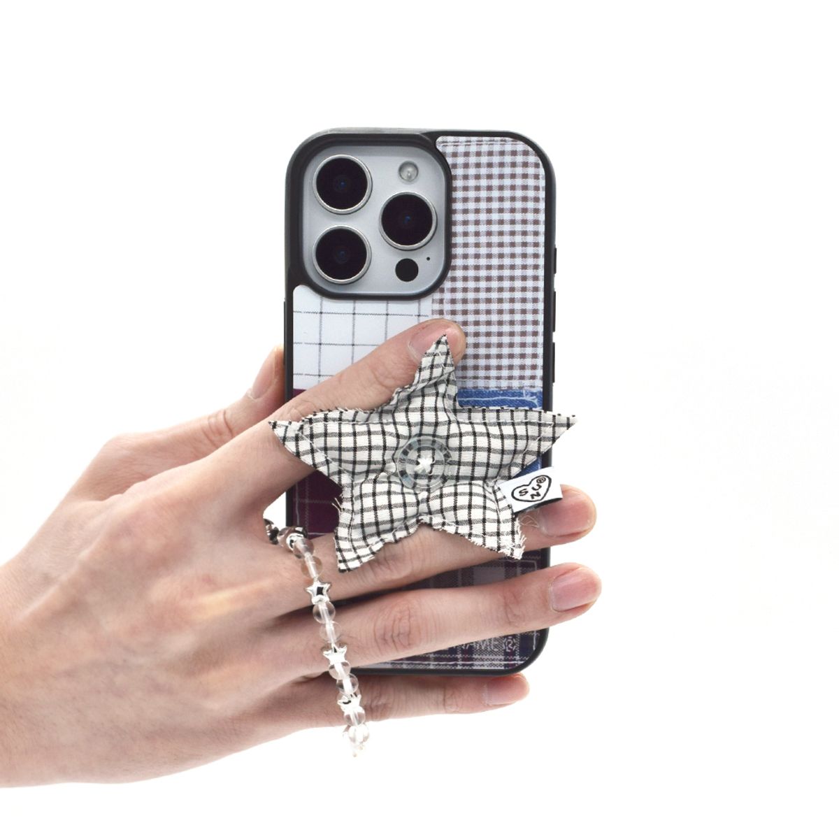 세컨드유니크네임(SECOND UNIQUE NAME) SUN CASE STAR PATCH WHITE