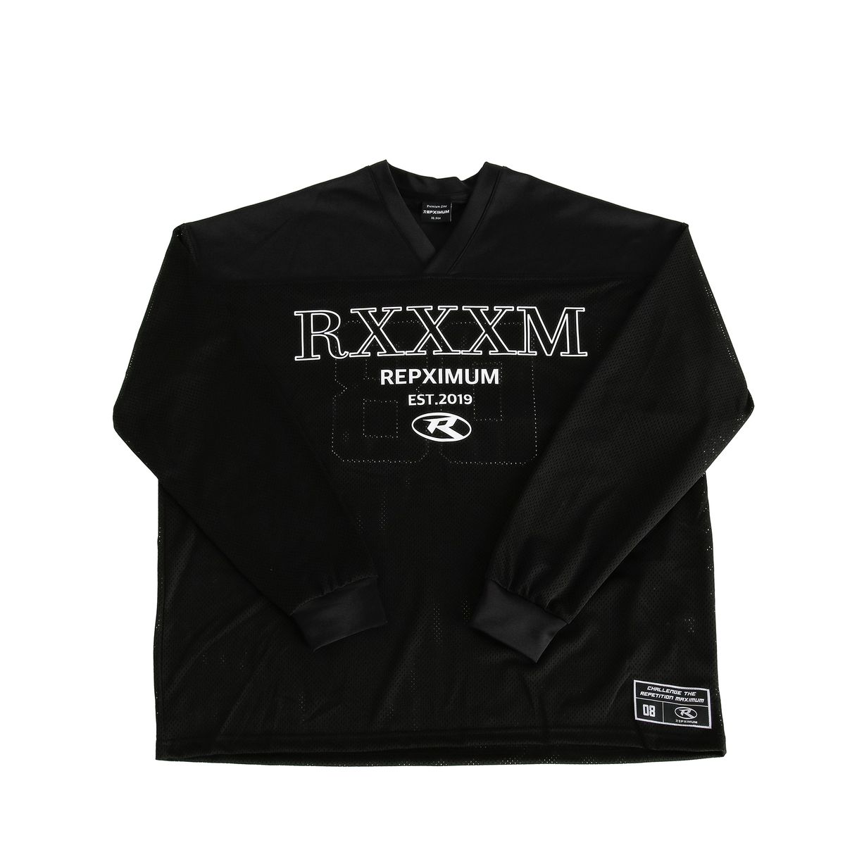 렙시멈(REPXIMUM) RXXXM 메쉬 오버핏 럭비 롱슬리브 (3Colors)