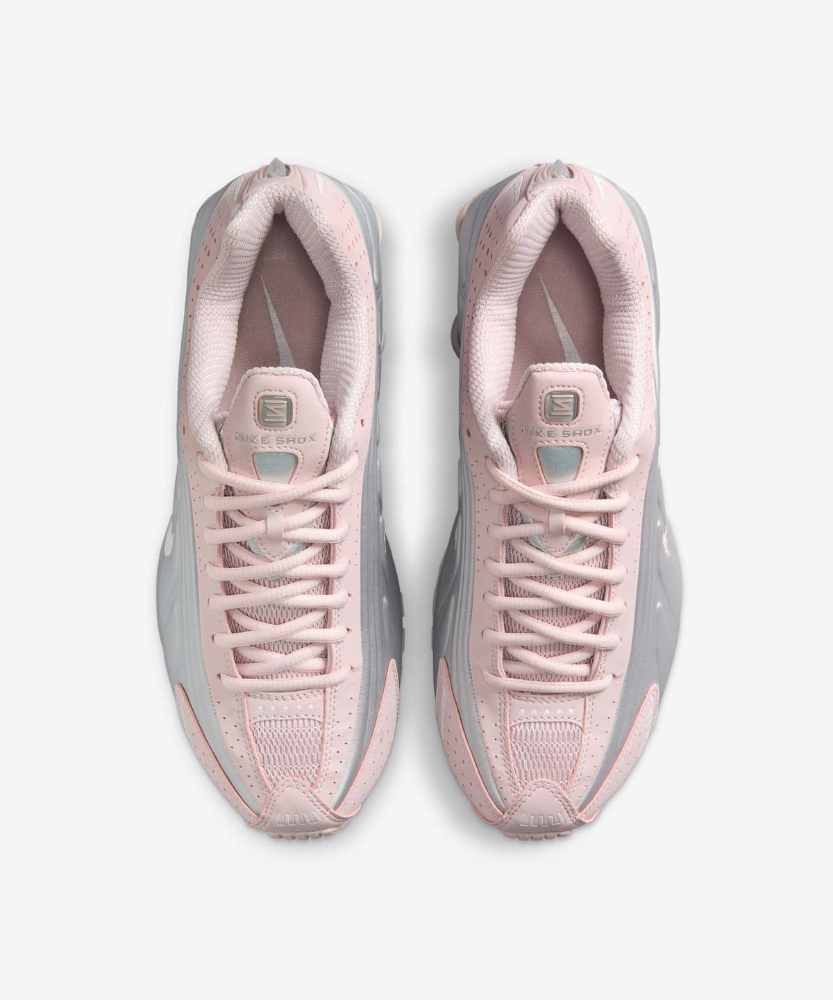 나이키(NIKE) 샥스 R4 W - 베얼리 로즈:메탈릭 플래티넘 / AR3565-600