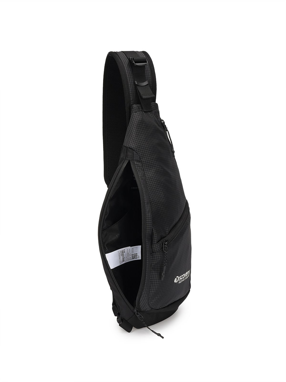 디스커버리 익스페디션(DISCOVERY EXPEDITION) 크러스트 멀티플 슬링백 (BLACK)