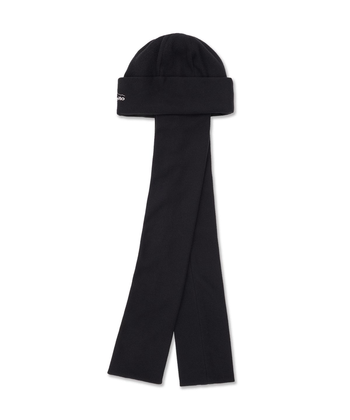 디미토(DIMITO) MUFF FLEECE BEANIE P-WORK BLACK