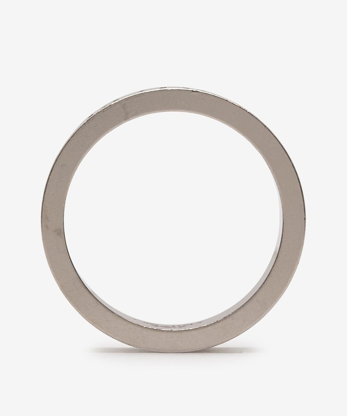 메종 마르지엘라(MAISON MARGIELA) 넘버 로고 6.5mm 반지 - 실버 / SI8UQ0003SV0129951