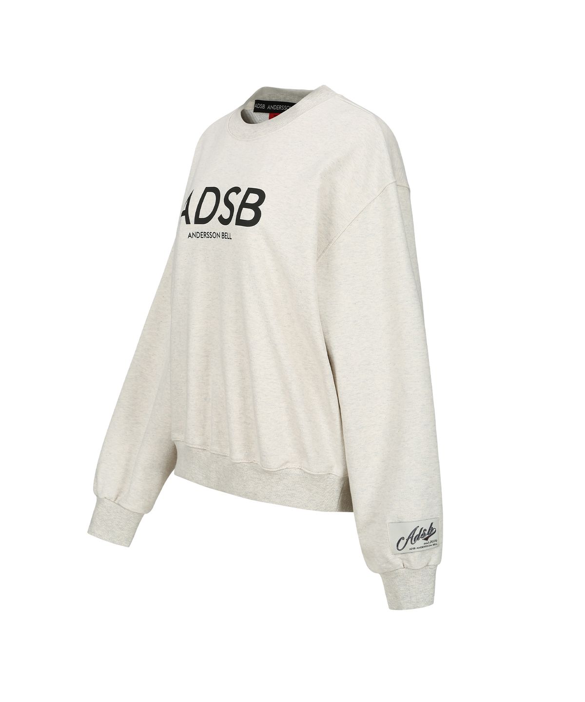 앤더슨벨(ADSB ANDERSSON BELL) ADSB 빅 로고 스웻셔츠 atb1302w(OATMEAL)
