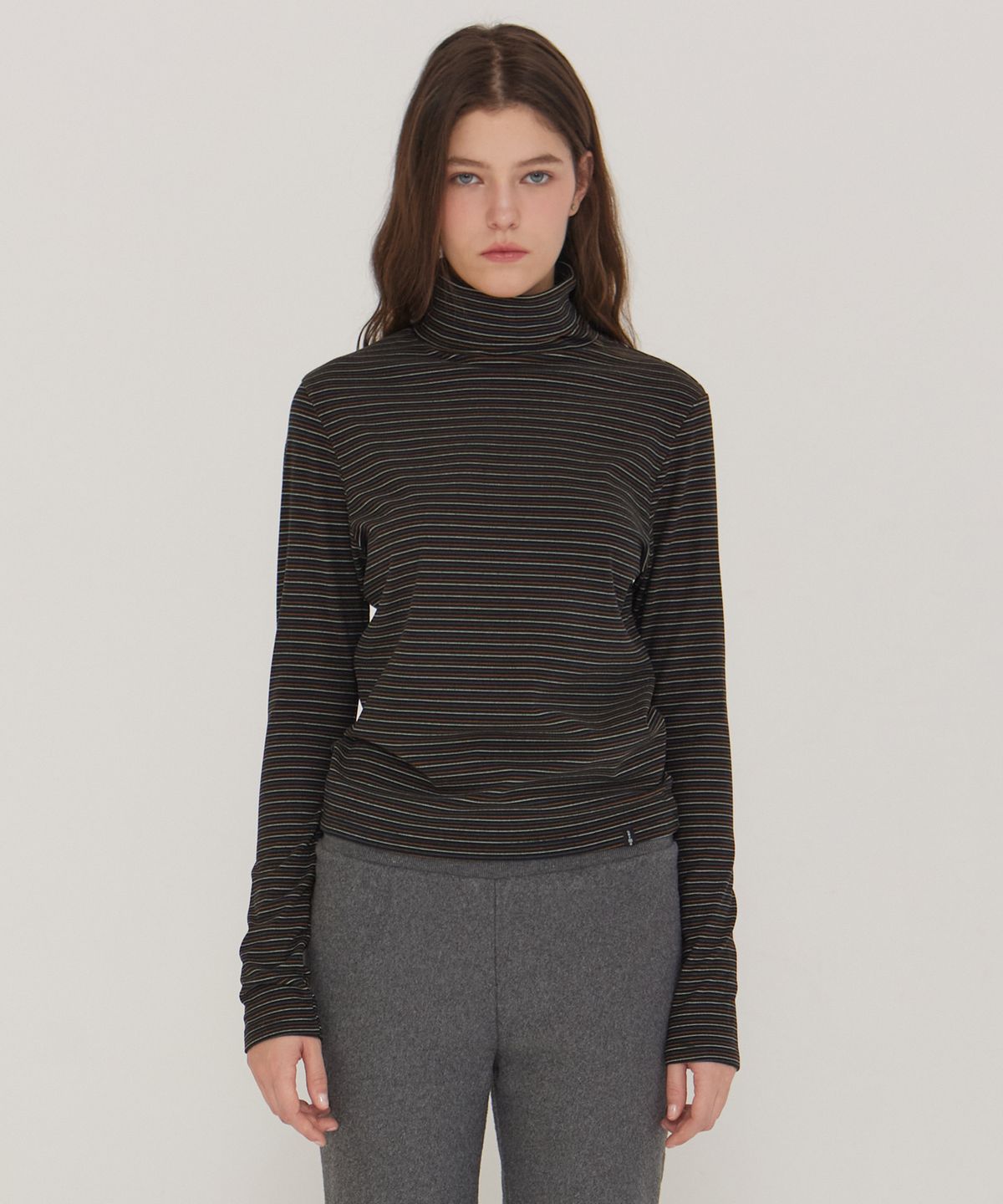 디어스토커(DEARSTALKER) D. BASIC MULTI-ST TURTLE TOP - 3 COLOR