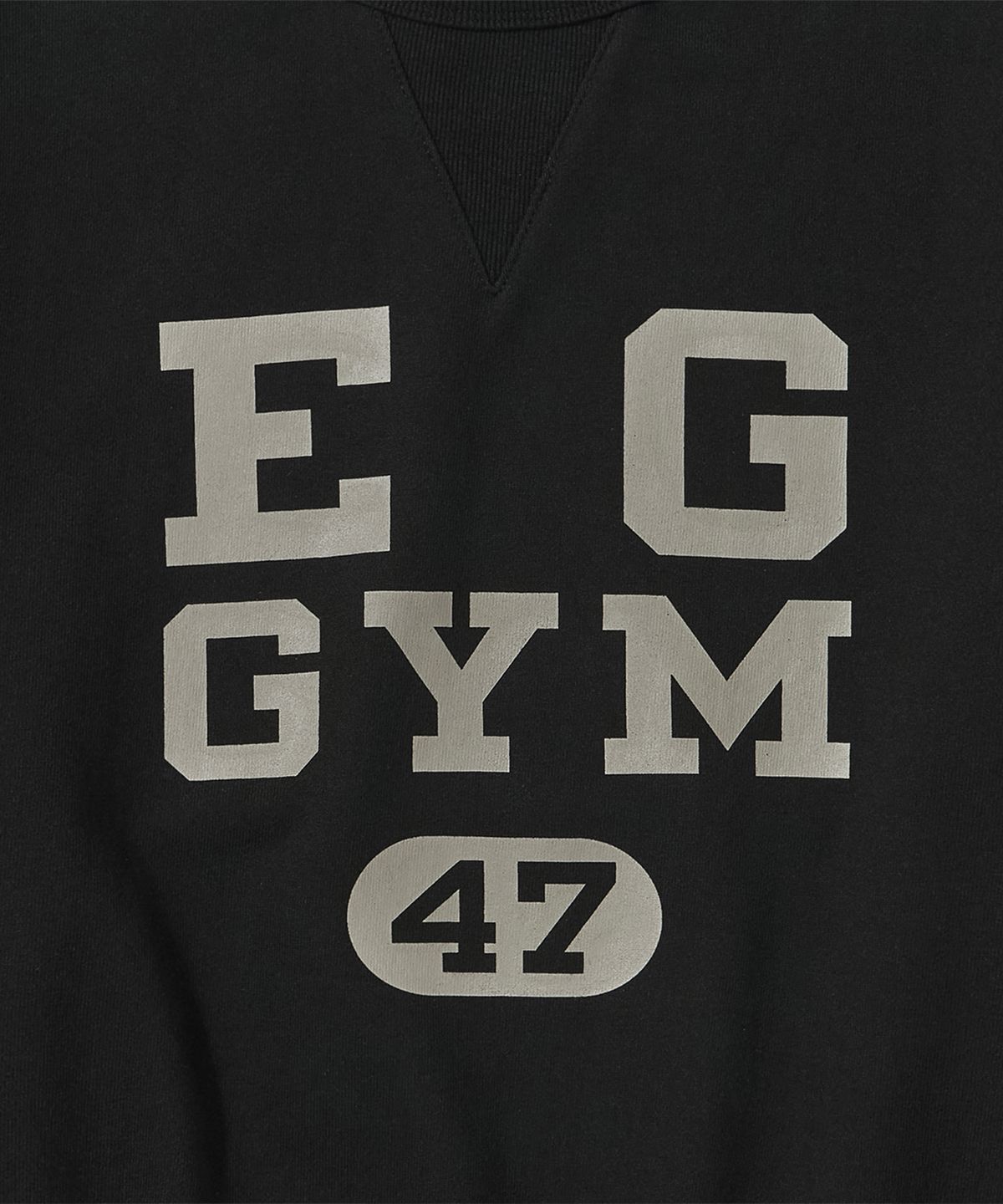 이스트코(EASTCO) EG GYM HW SWEATSHIRT BLACK