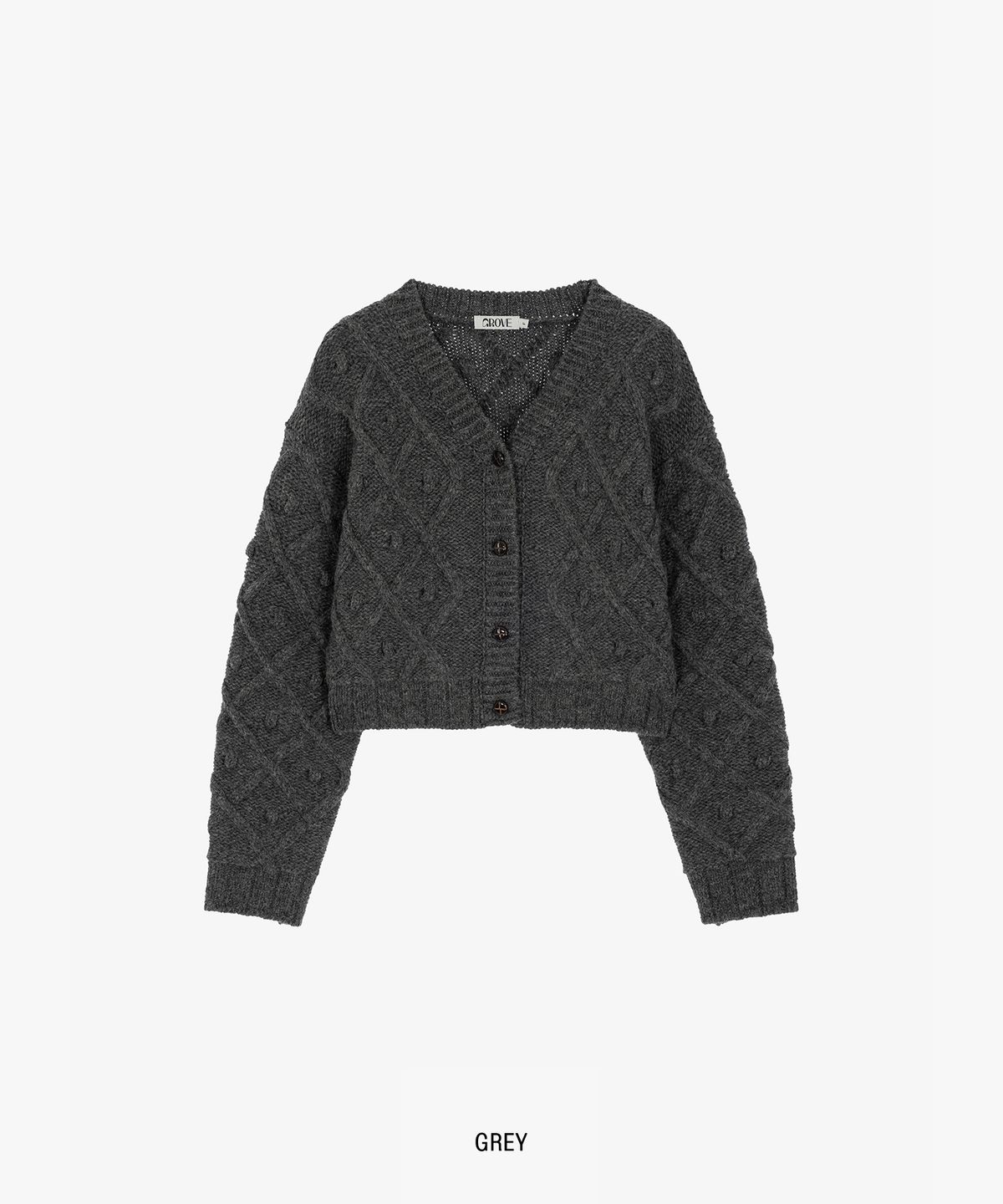 그로브(GROVE) MARCO V-NECK CARDIGAN (3COLOR)