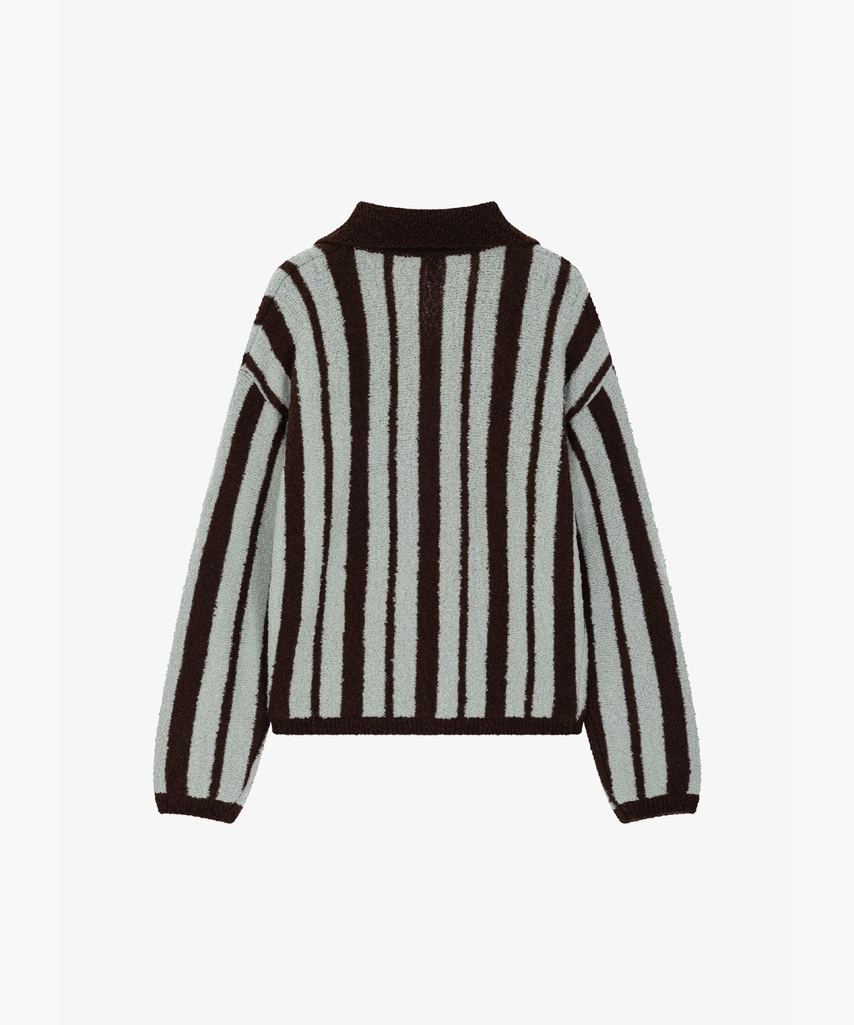 그로브(GROVE) MOLLING STRIPE COLLAR KNIT (3COLOR)