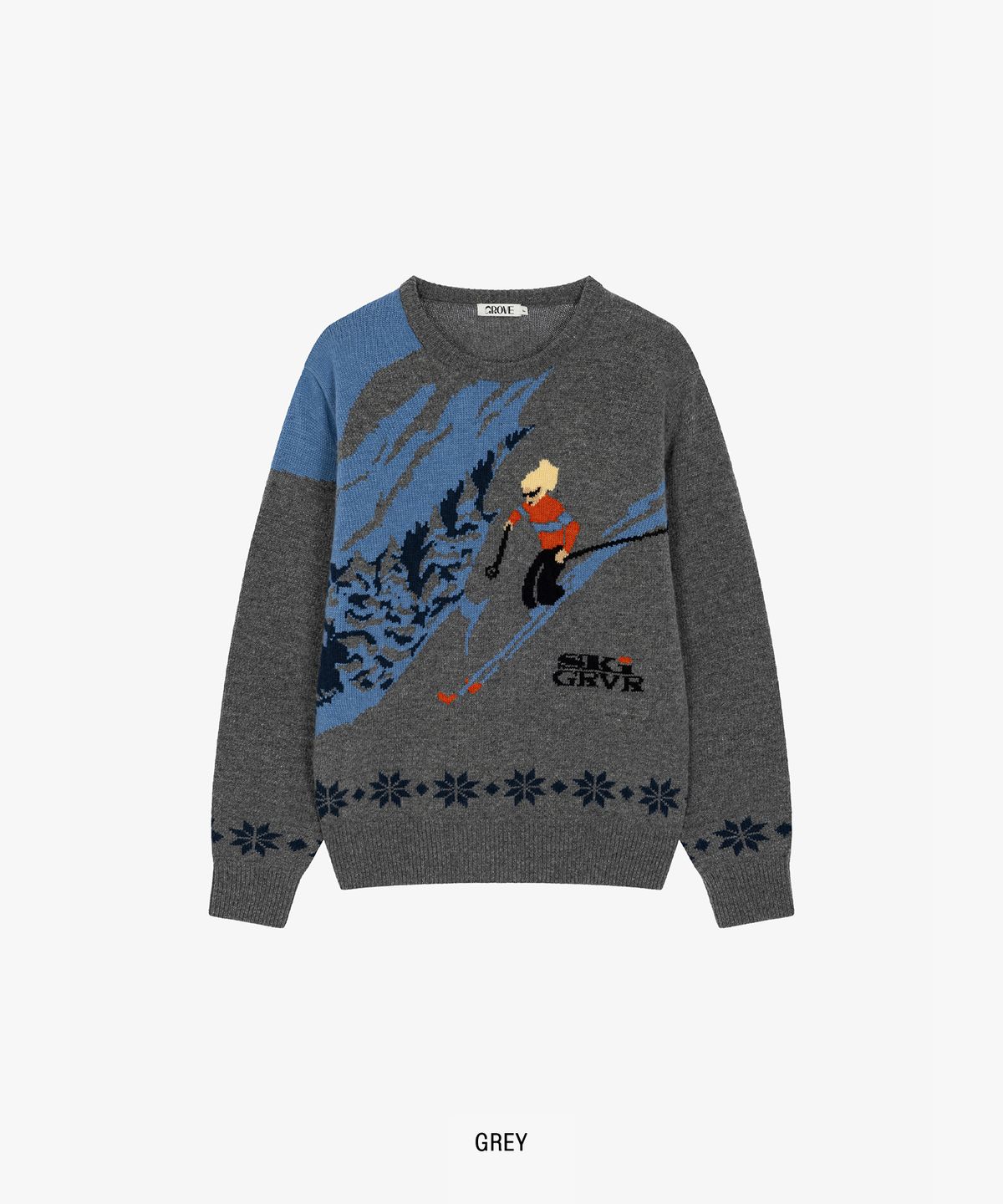 그로브(GROVE) SKI PLAIN KNIT (2COLOR)