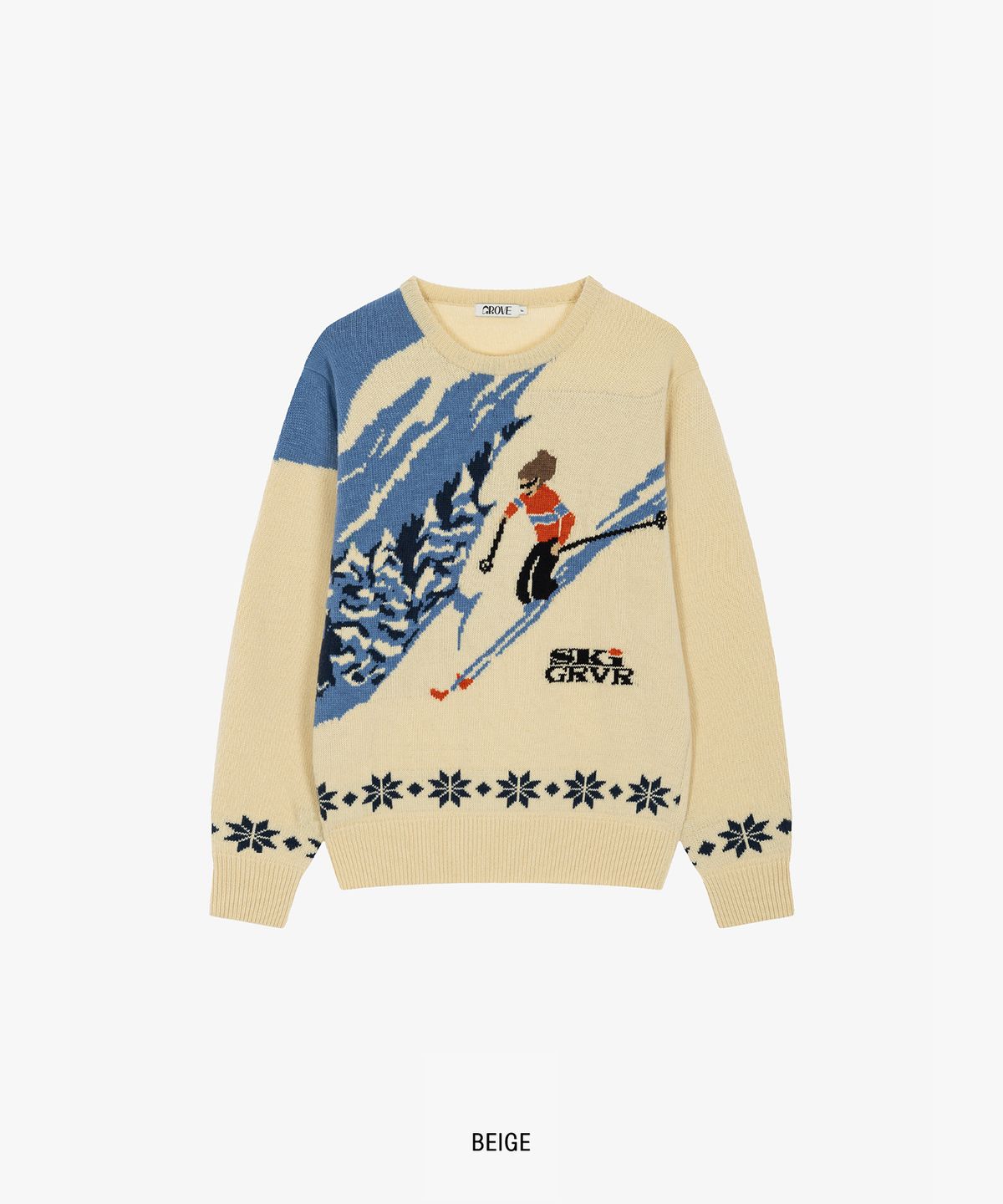 그로브(GROVE) SKI PLAIN KNIT (2COLOR)