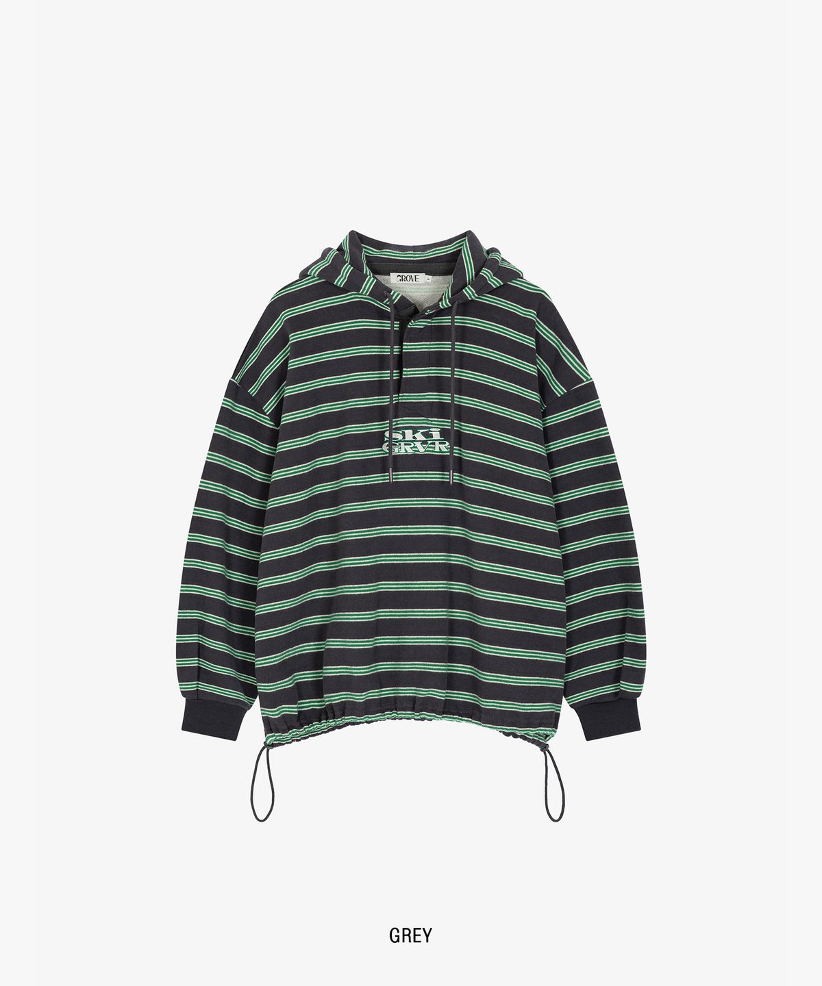 그로브(GROVE) GRAFICO STRIPE HOODIE (3COLOR)