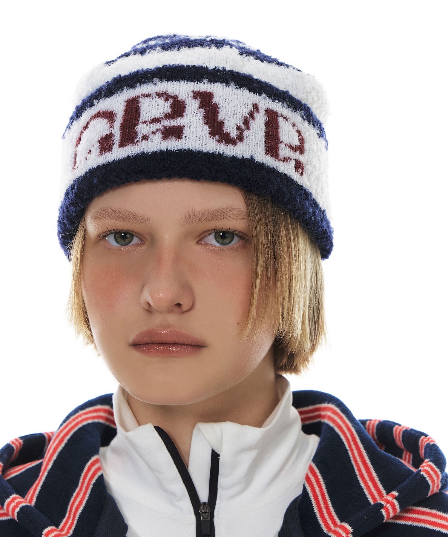 ★24-25WT新作★GROVE★MOLLING STRIPE BEANIE MUSINSA | GROVE MOLLING STRIPE BEANIE (2COLOR)