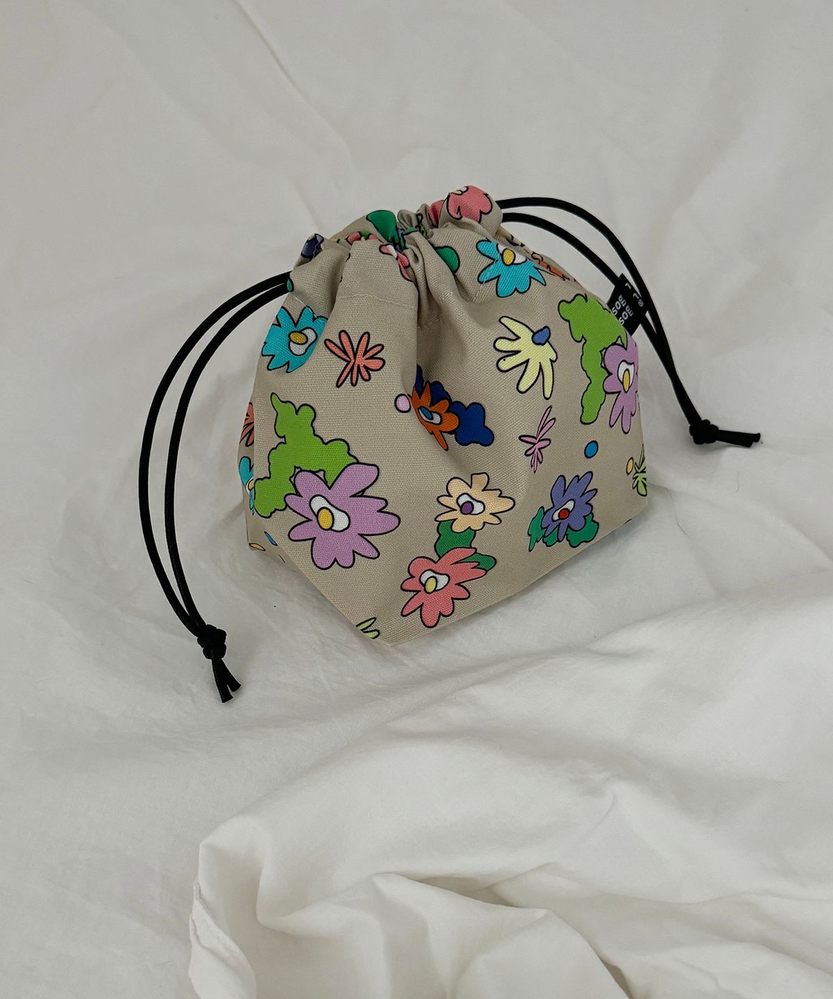 소곤소곤(SOGONSOGON) flower graden string pouch w