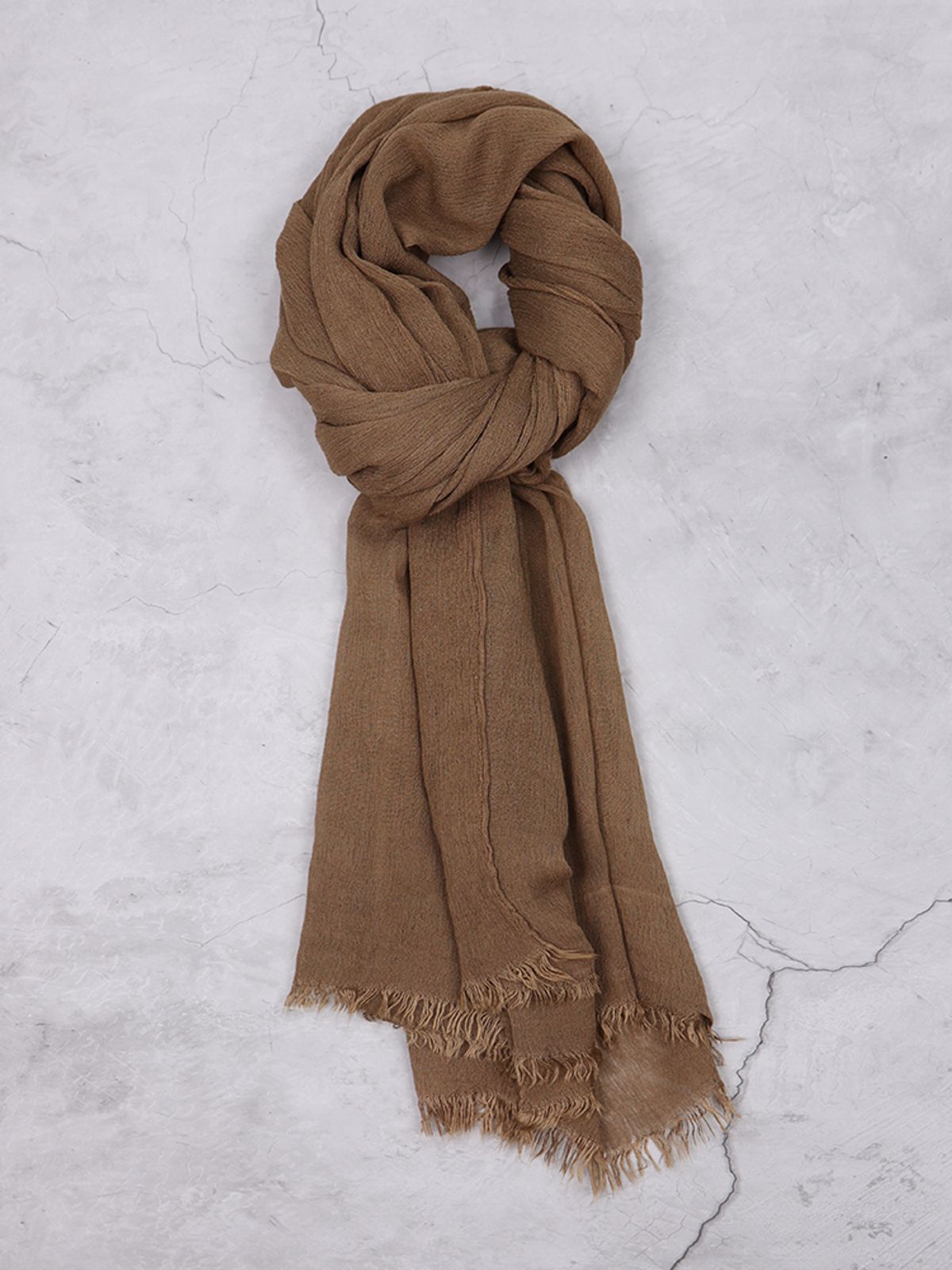 이카룩(IKALOOK) 부드러운 모달 솔리드 컬러 머플러 AMU140