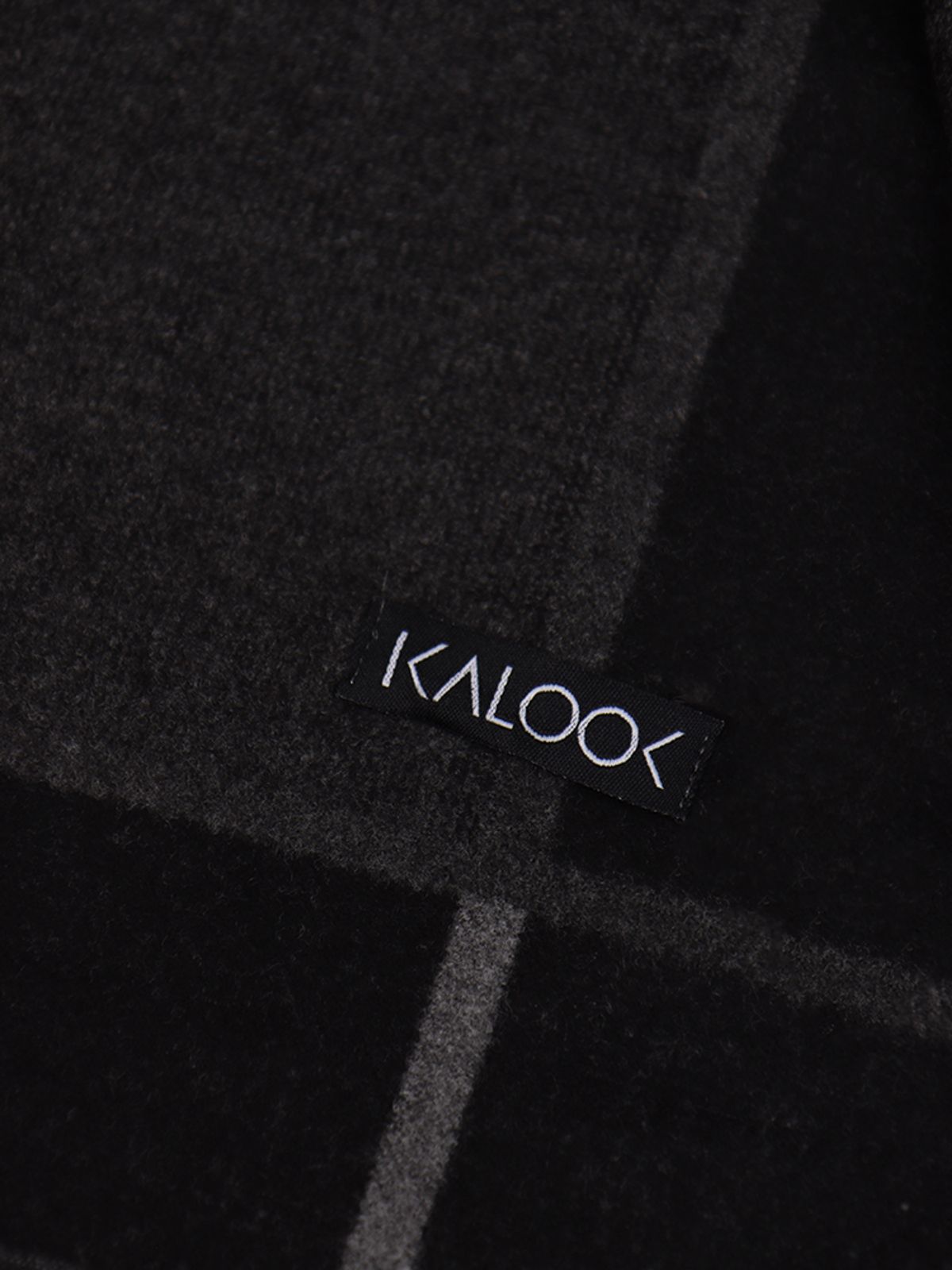 이카룩(IKALOOK) 소프트 베이직 컬러 배색 머플러 AMU120