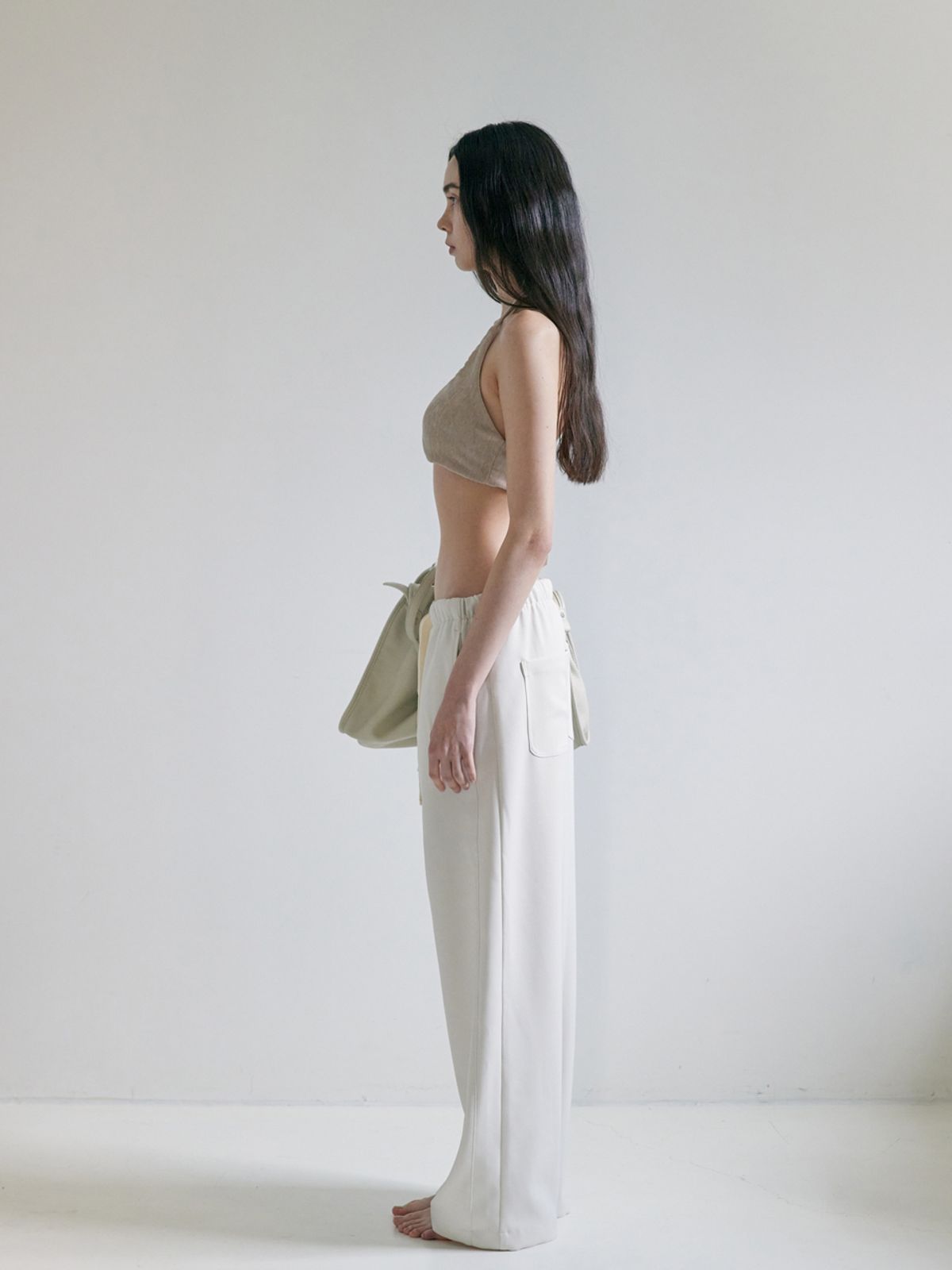 마딘(MADIN) 이지 스트링 팬츠 아이보리