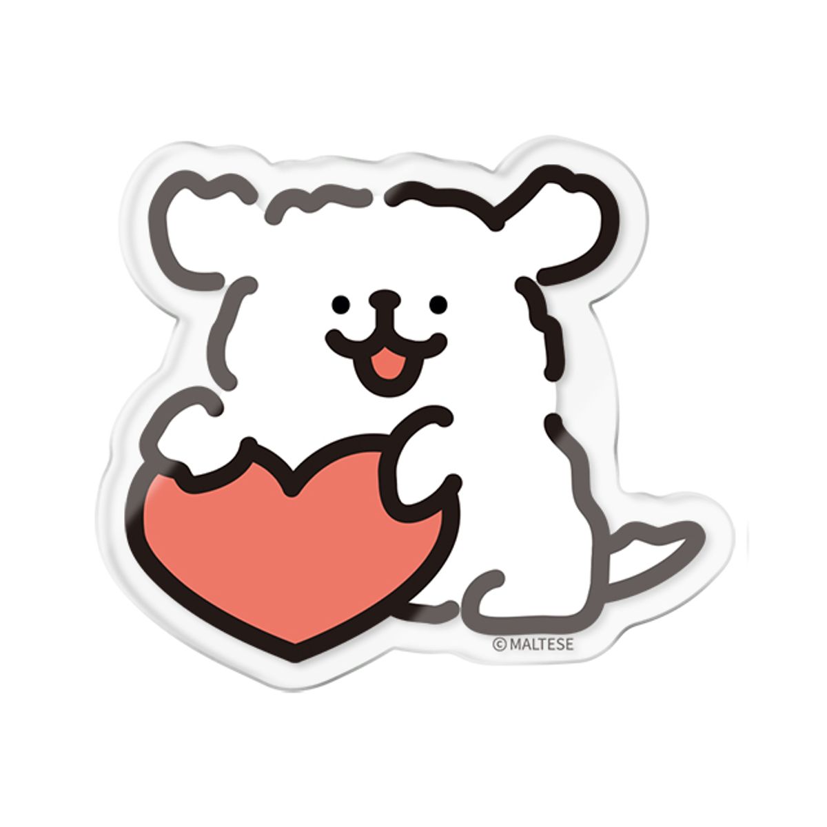 에잇클로드(8CLOTHE) 몰티즈 아크릴 스마트톡