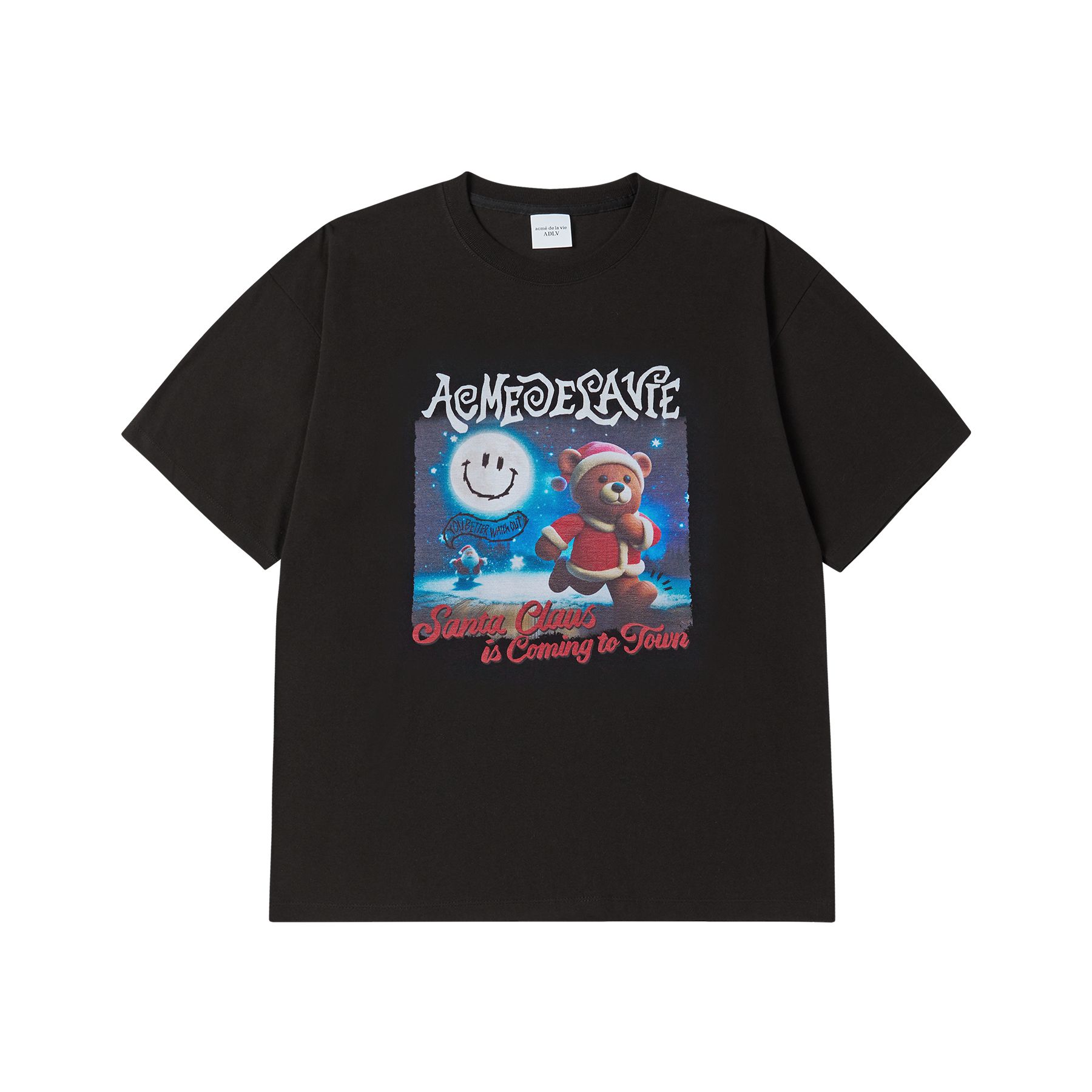 アクメドラビ★RUNNING SANTA BEAR SHORT SLEEVE T-SHIRT_3色 acme de la vie