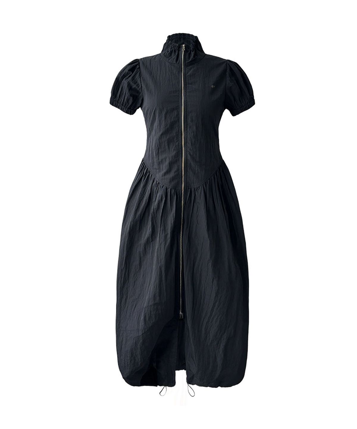 루루서울(LOULOUSEOUL) Yucca Nylon Dress (Black)
