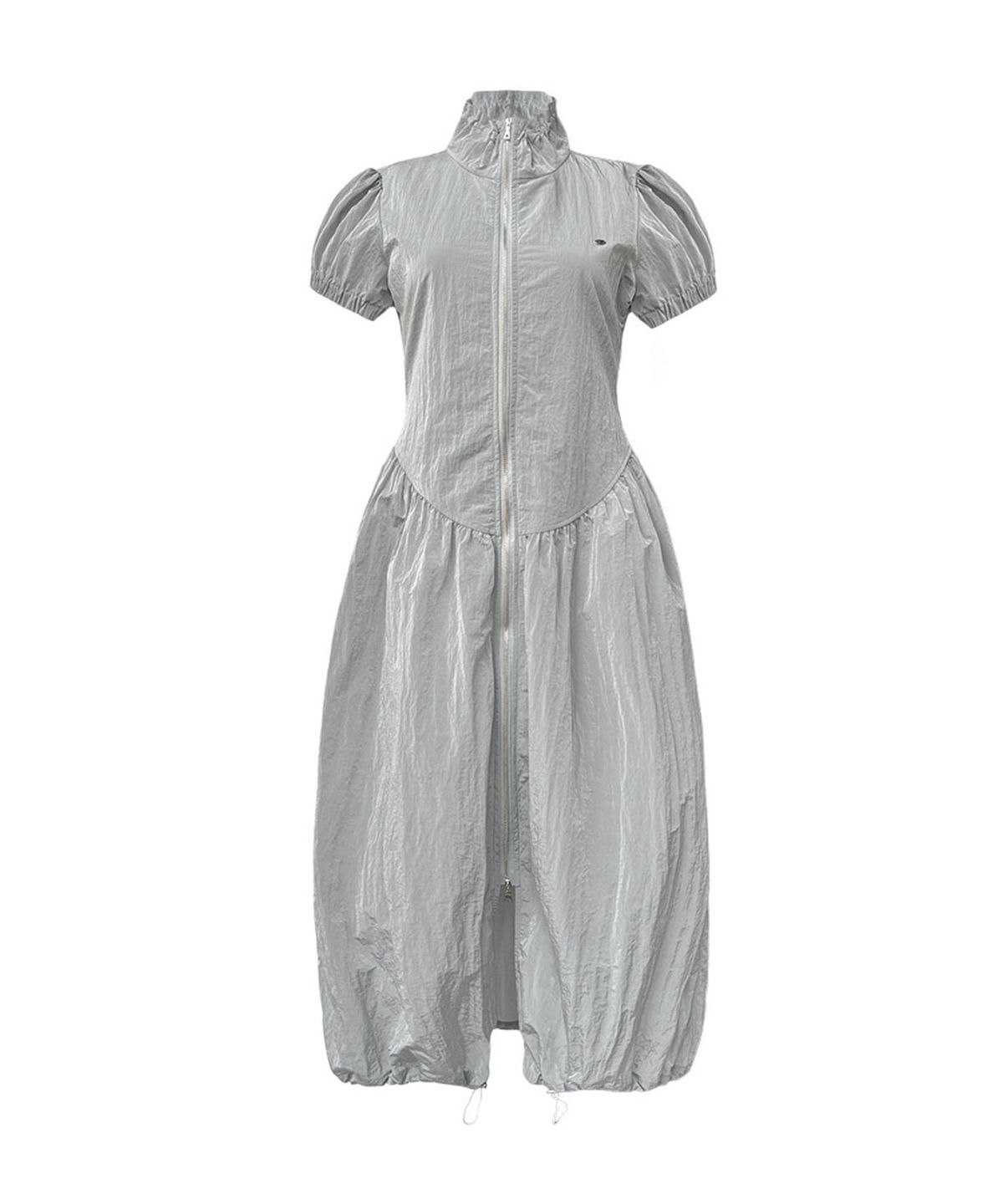 루루서울(LOULOUSEOUL) Yucca Nylon Dress (Gray)