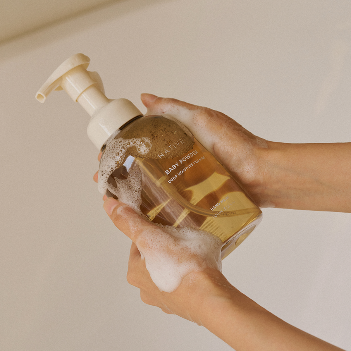 아브카(AVCA) 네이티브 딥모이스춰 포밍 핸드워시 베이비파우더 500ml 2개