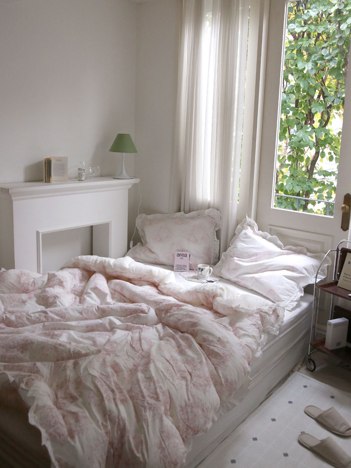 메종드룸룸(MAISON DE ROOMROOM) 르베 겹프릴 극세사 차렵이불세트(SS/Q) 3colors
