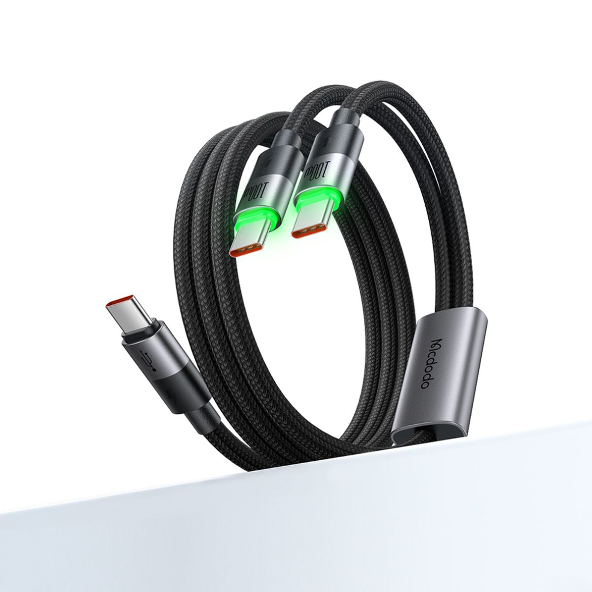 맥도도(MCDODO) 2in1 C to C타입+C타입 100W 고속충전 멀티 PD 케이블 CA674