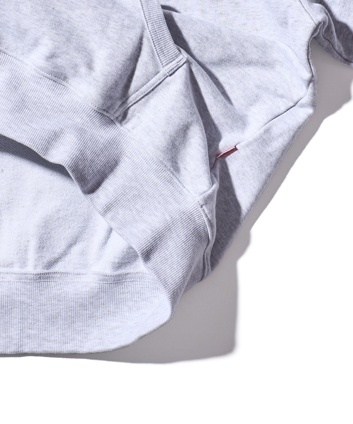 에이카화이트(AECA) CLOVER BOY SURFER ZIP UP HOODIE-LIGHT GREY