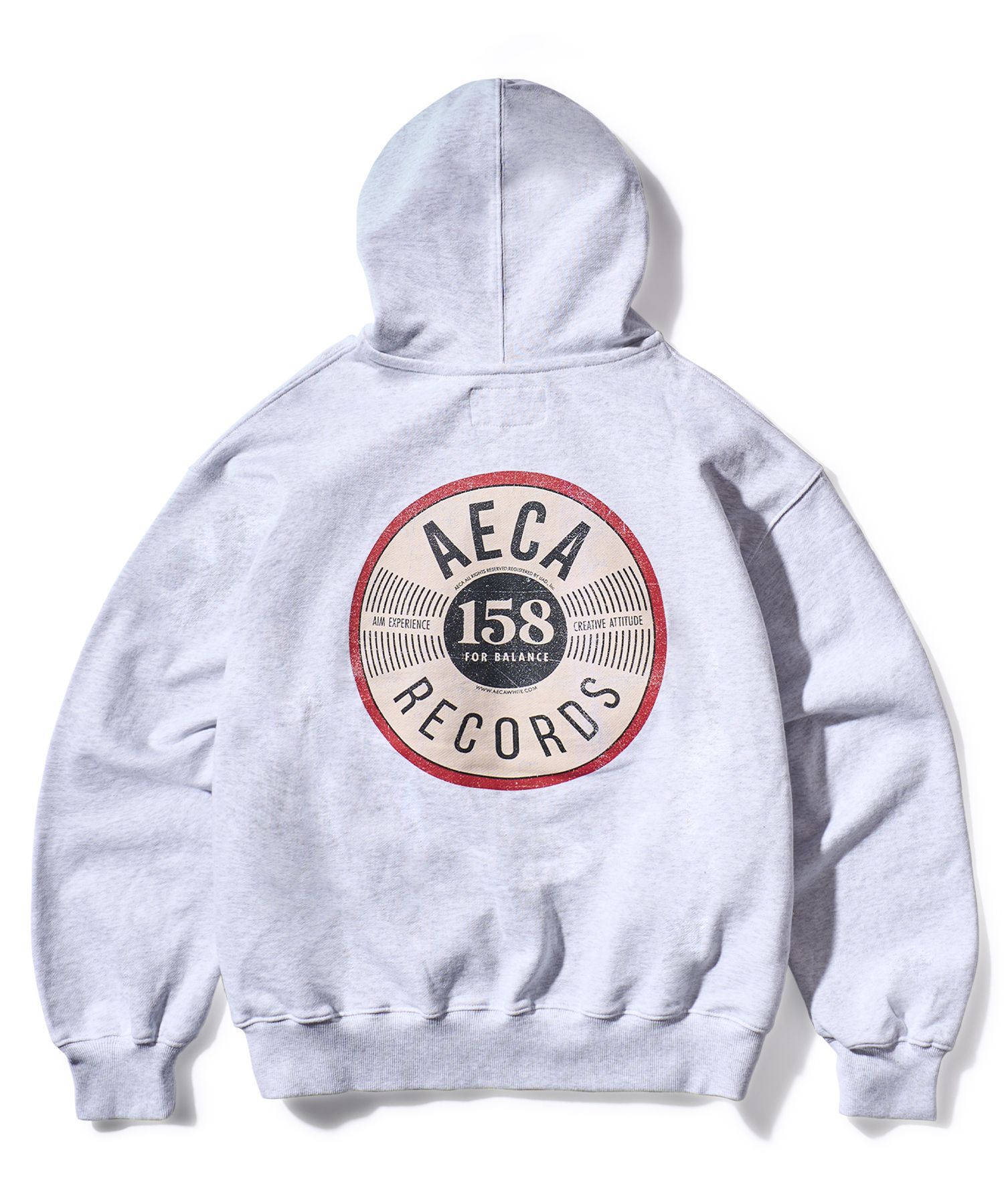 パーカー・フーディ AECA WHITE AECA RECORD SHOP SWEAT HOODIELIGHT GREY MUSINSA | AECA WHITE AECA RECORD SHOP SWEAT HOODIE-LIGHT GREY