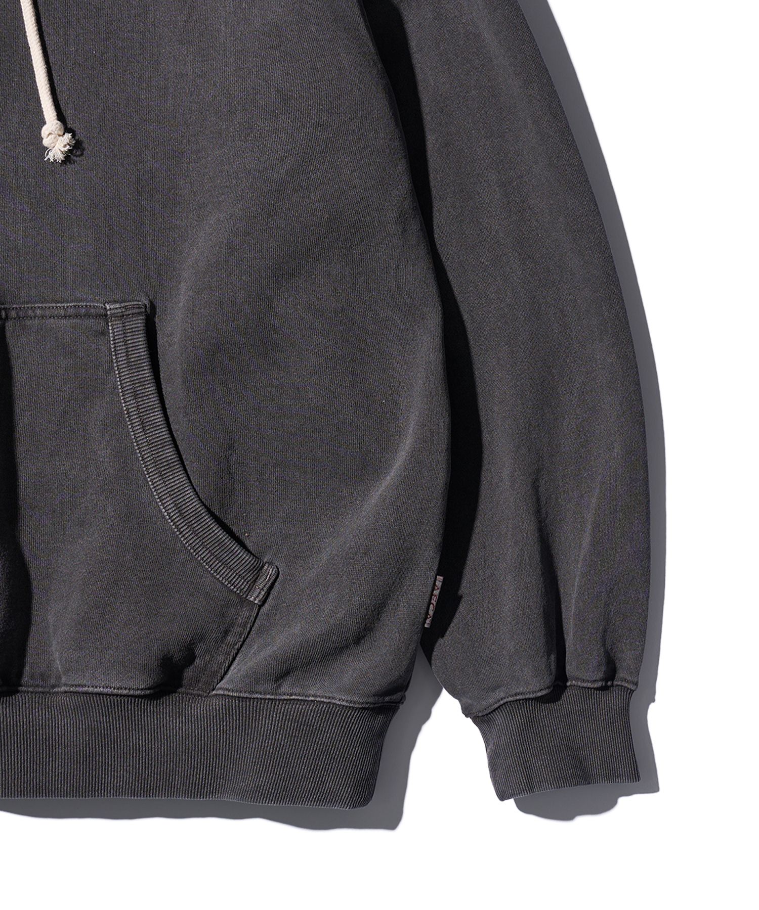 MUSINSA | AECA WHITE EVERYDAY AECA CLOVER HOODIE-WASHED CHARCOAL