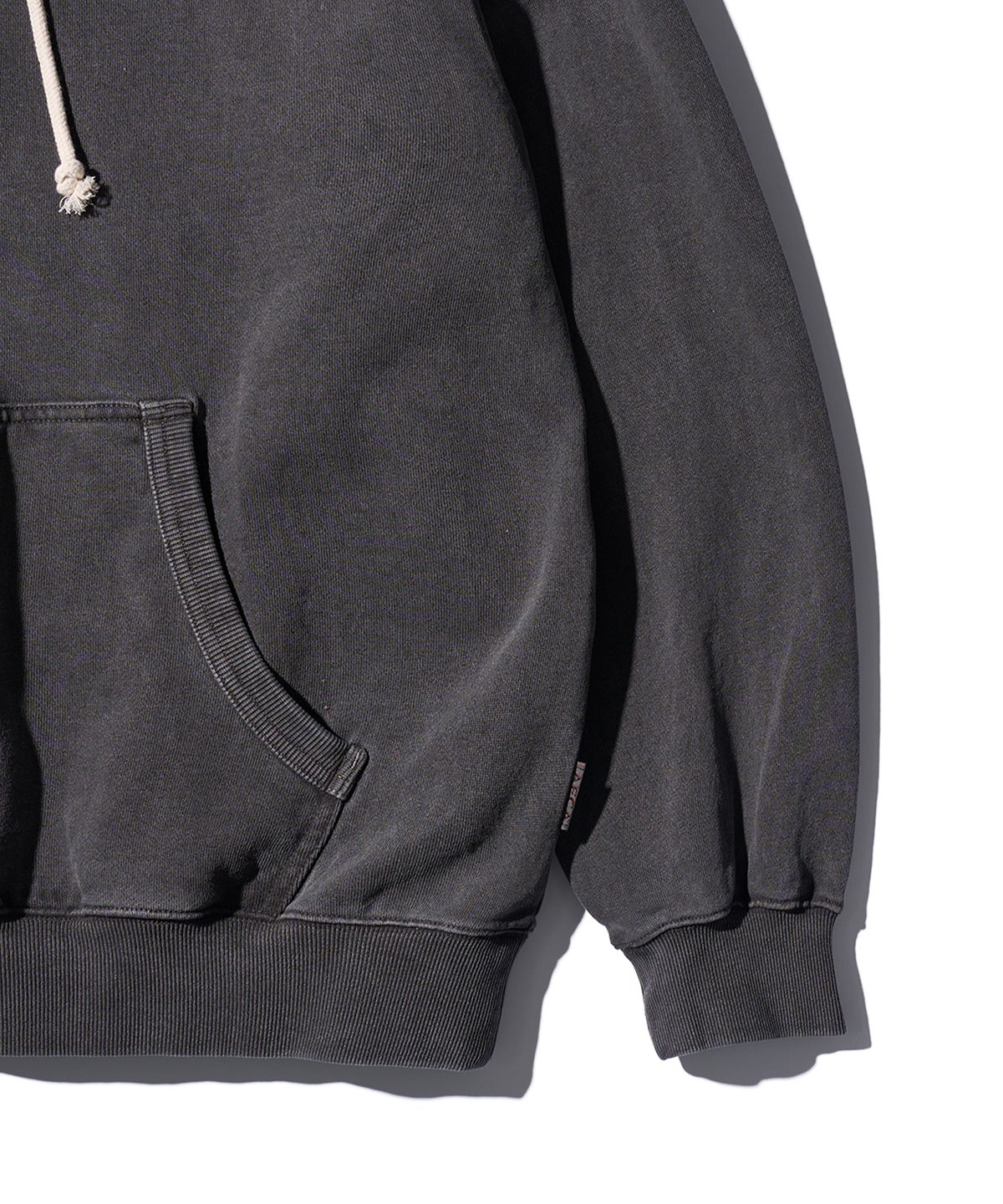 에이카화이트(AECA) EVERYDAY AECA CLOVER HOODIE-WASHED CHARCOAL