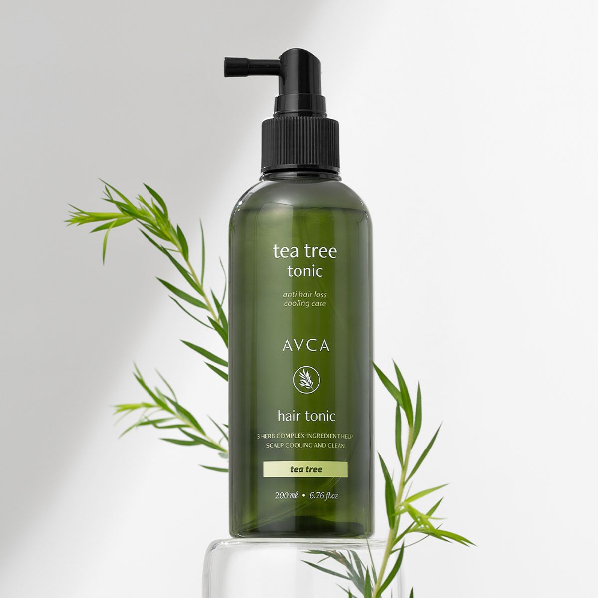 아브카(AVCA) 두피케어 탈모증상완화 티트리 헤어토닉 200ml 2개