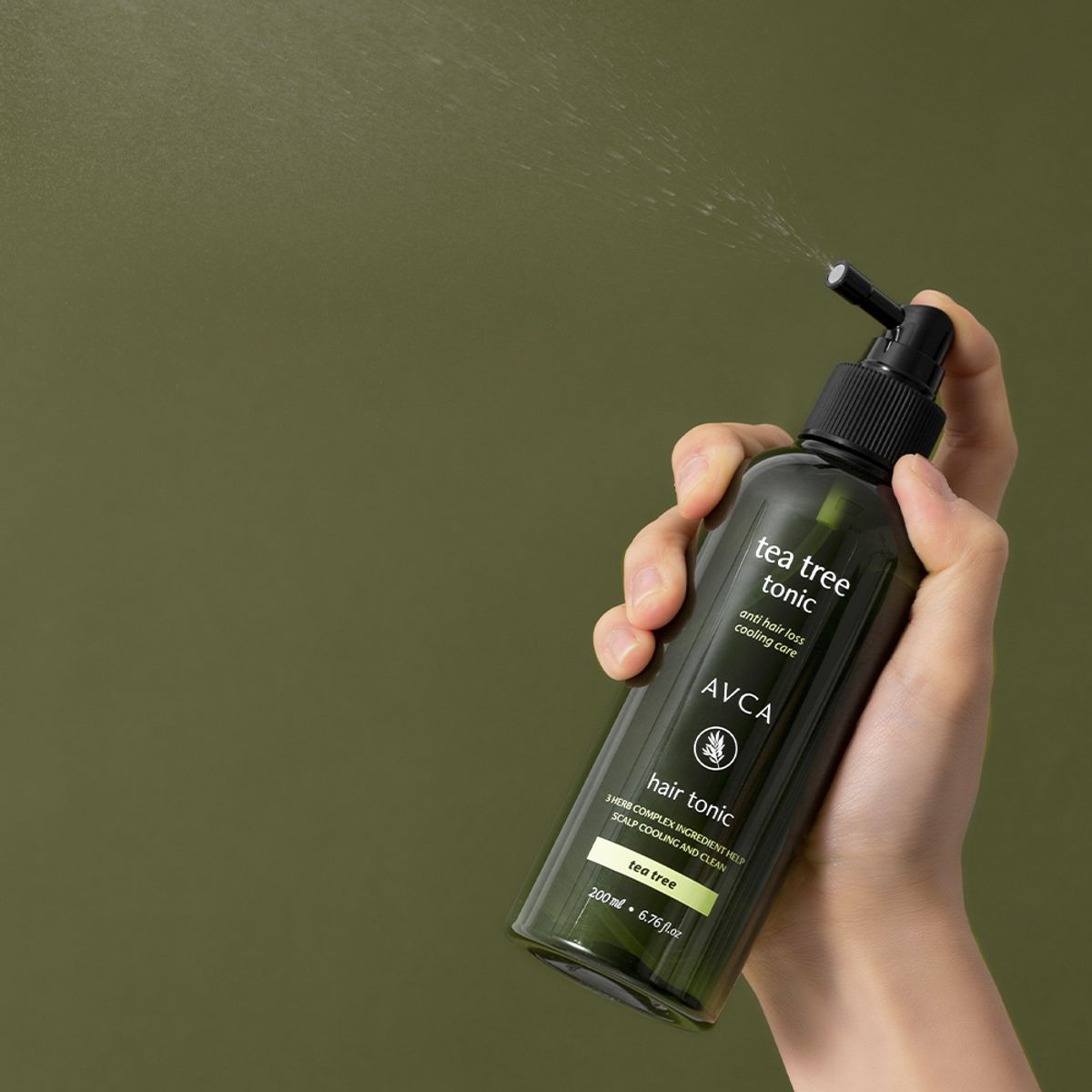 아브카(AVCA) 두피케어 탈모증상완화 티트리 헤어토닉 200ml 2개