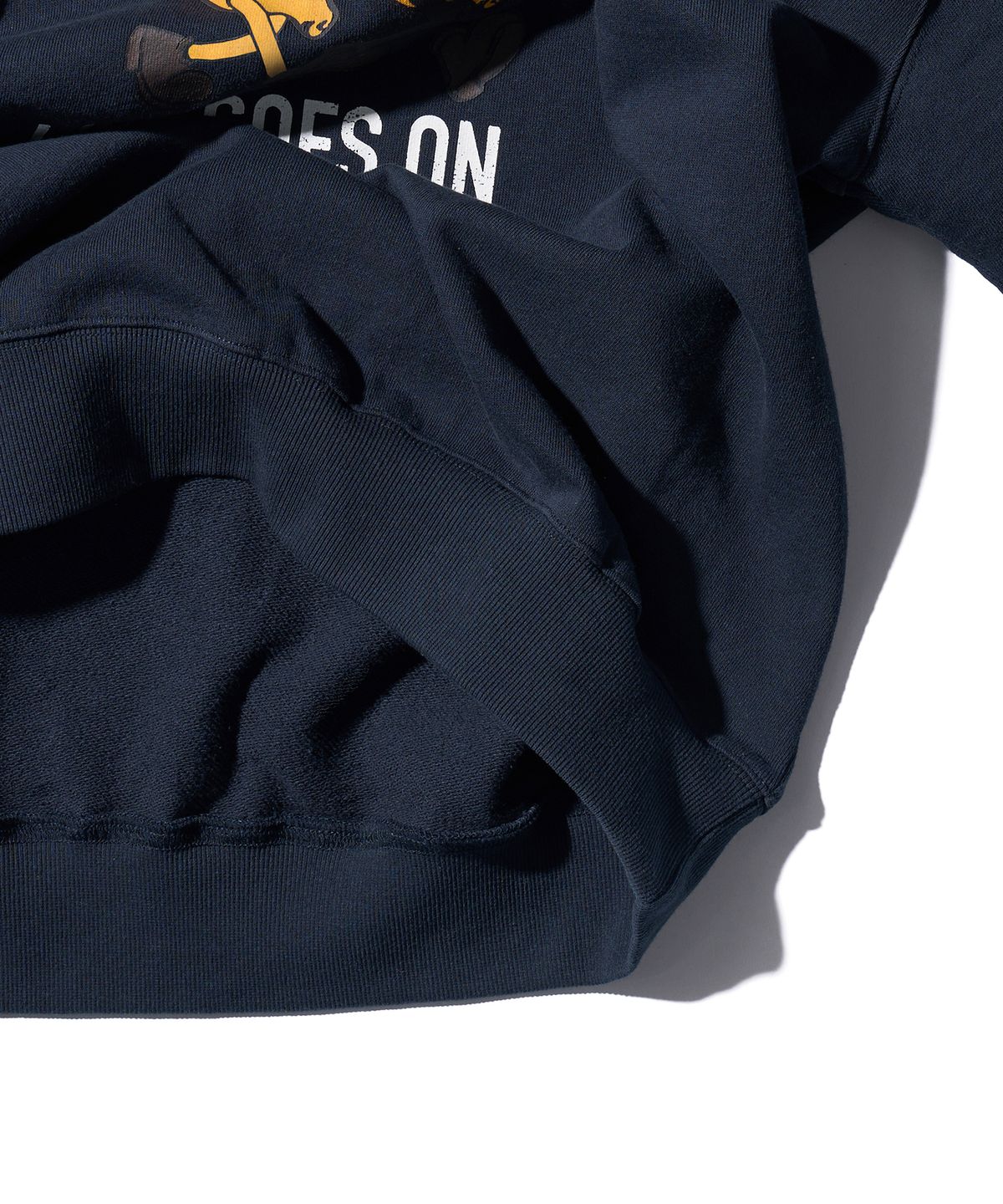 에이카화이트(AECA) STAY TOGETHER SWEAT SHIRT-NAVY
