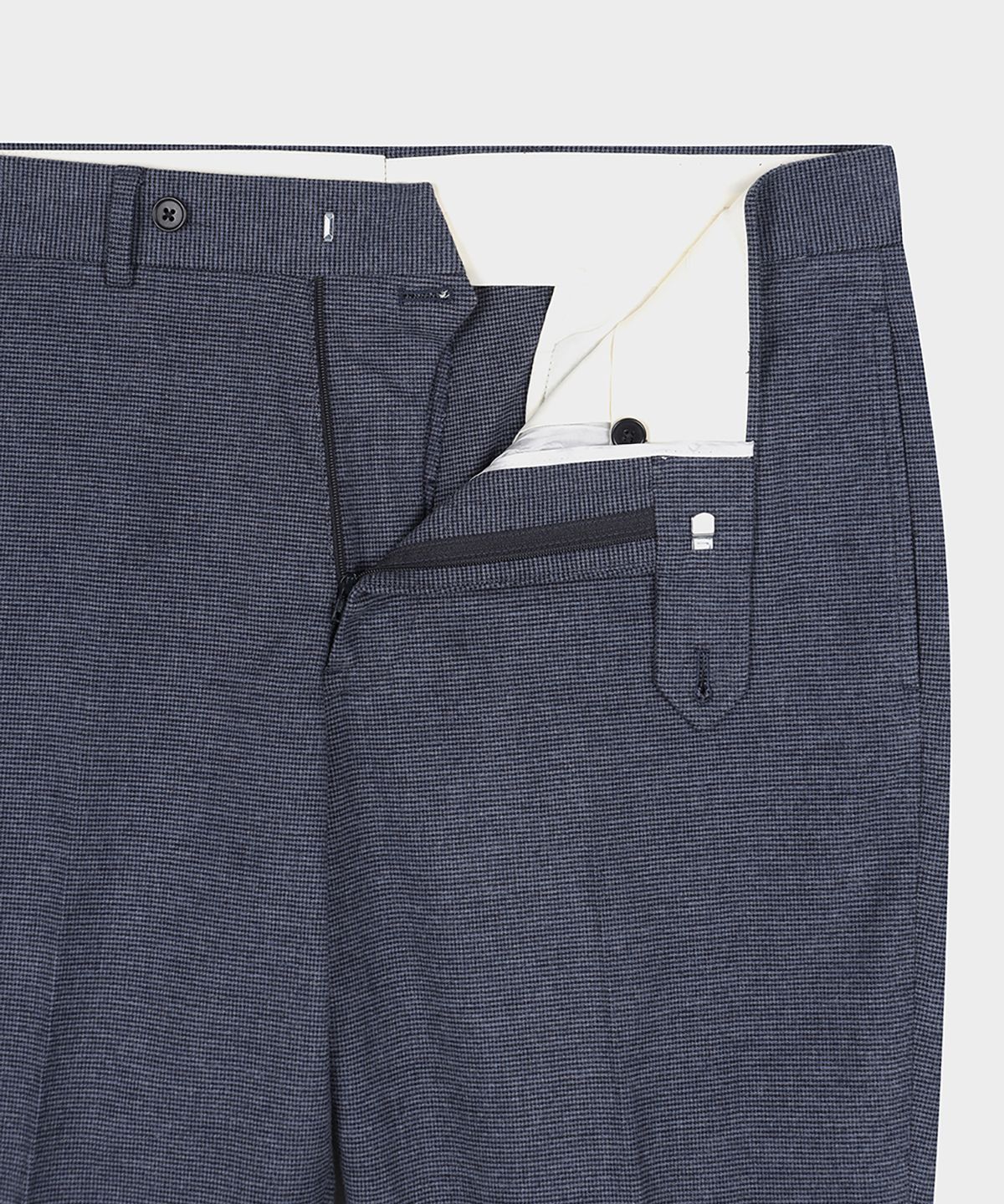 브룩스 브라더스(BROOKS BROTHERS) 클래식핏 플란넬 하운즈투스 트라우저 (블루) (BBPTMF4723MEF)