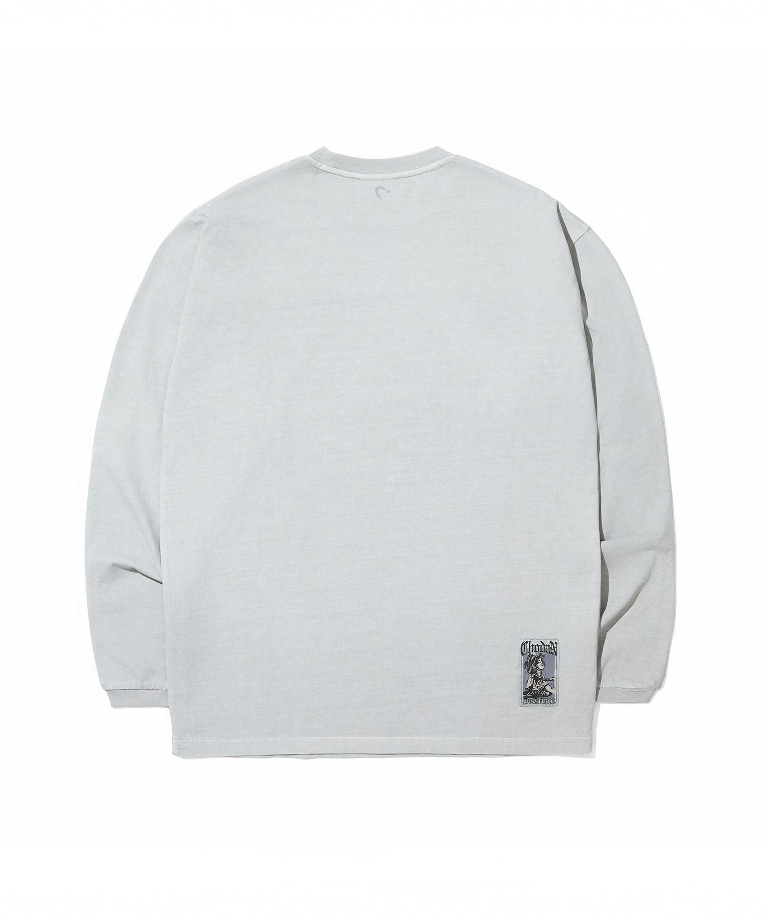 【1993studio】 [CHODAN] Pigment Track Long Sleeve MUSINSA | 1993STUDIO [CHODAN] Pigment Track Long Sleeve_Charcoal