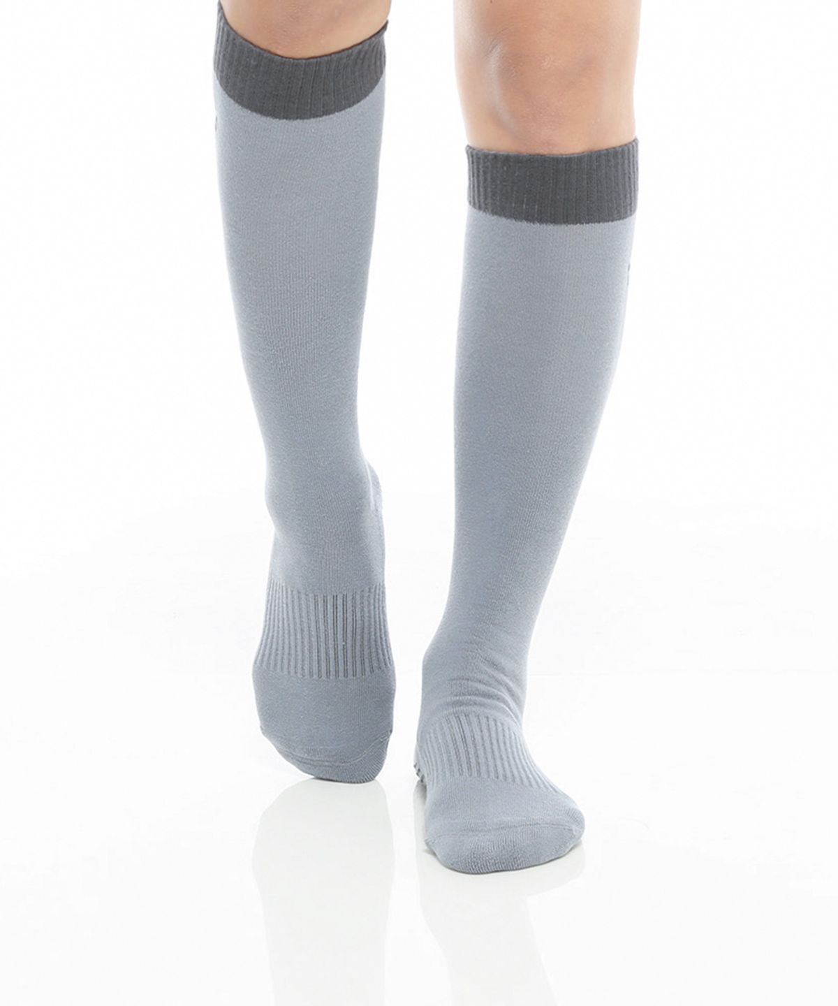 떰토(THUMBTOE) Knee Socks Ash 필라테스 니삭스 무봉제 심리스 미끄럼방지 양말