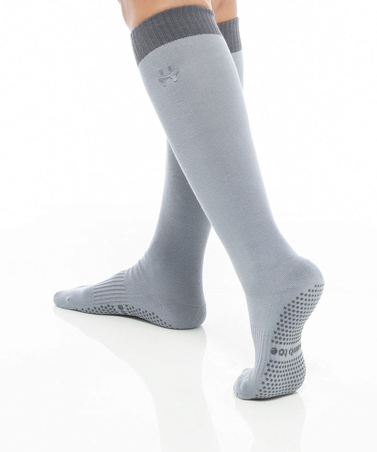 떰토(THUMBTOE) Knee Socks Ash 필라테스 니삭스 무봉제 심리스 미끄럼방지 양말